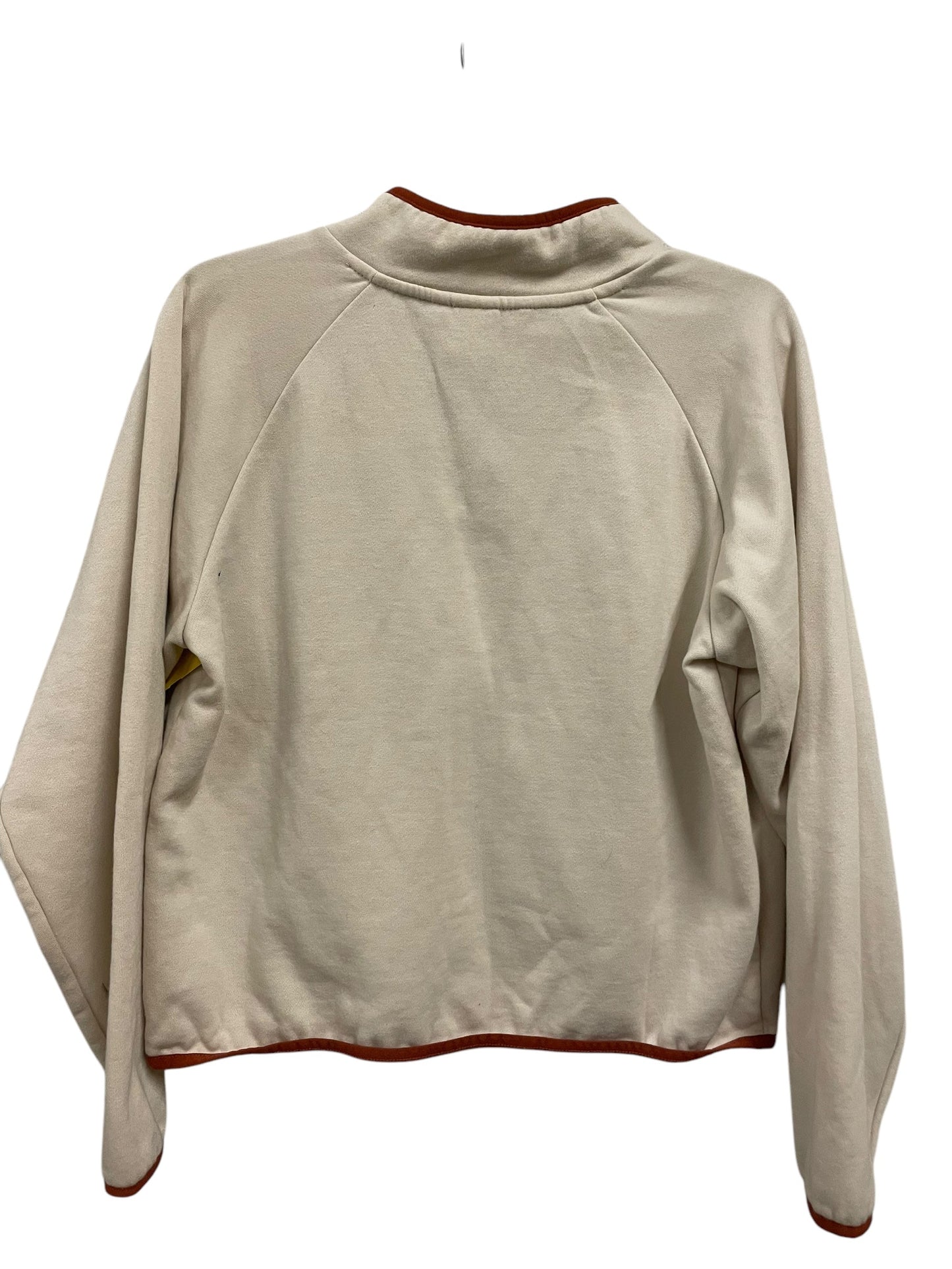 Sweatshirt Crewneck By Vans In Tan, Size: M