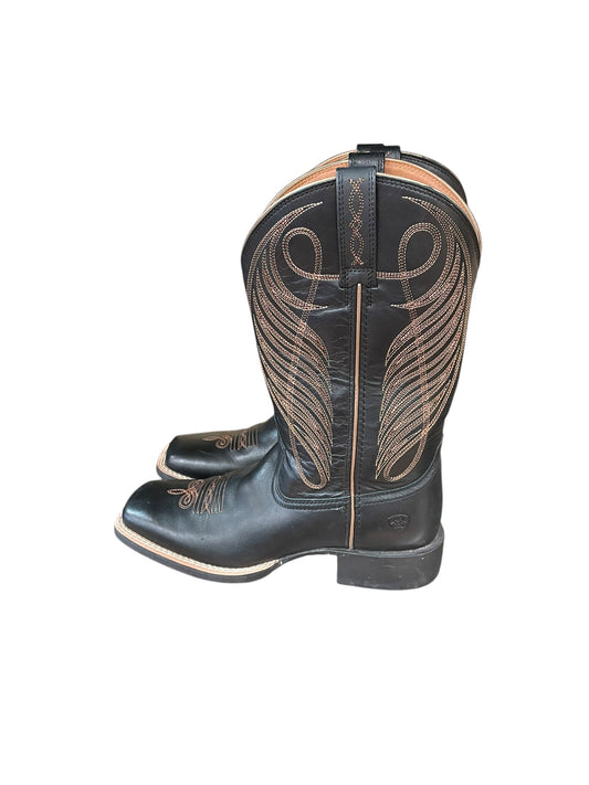 Boots Western By Ariat In Black, Size: 8