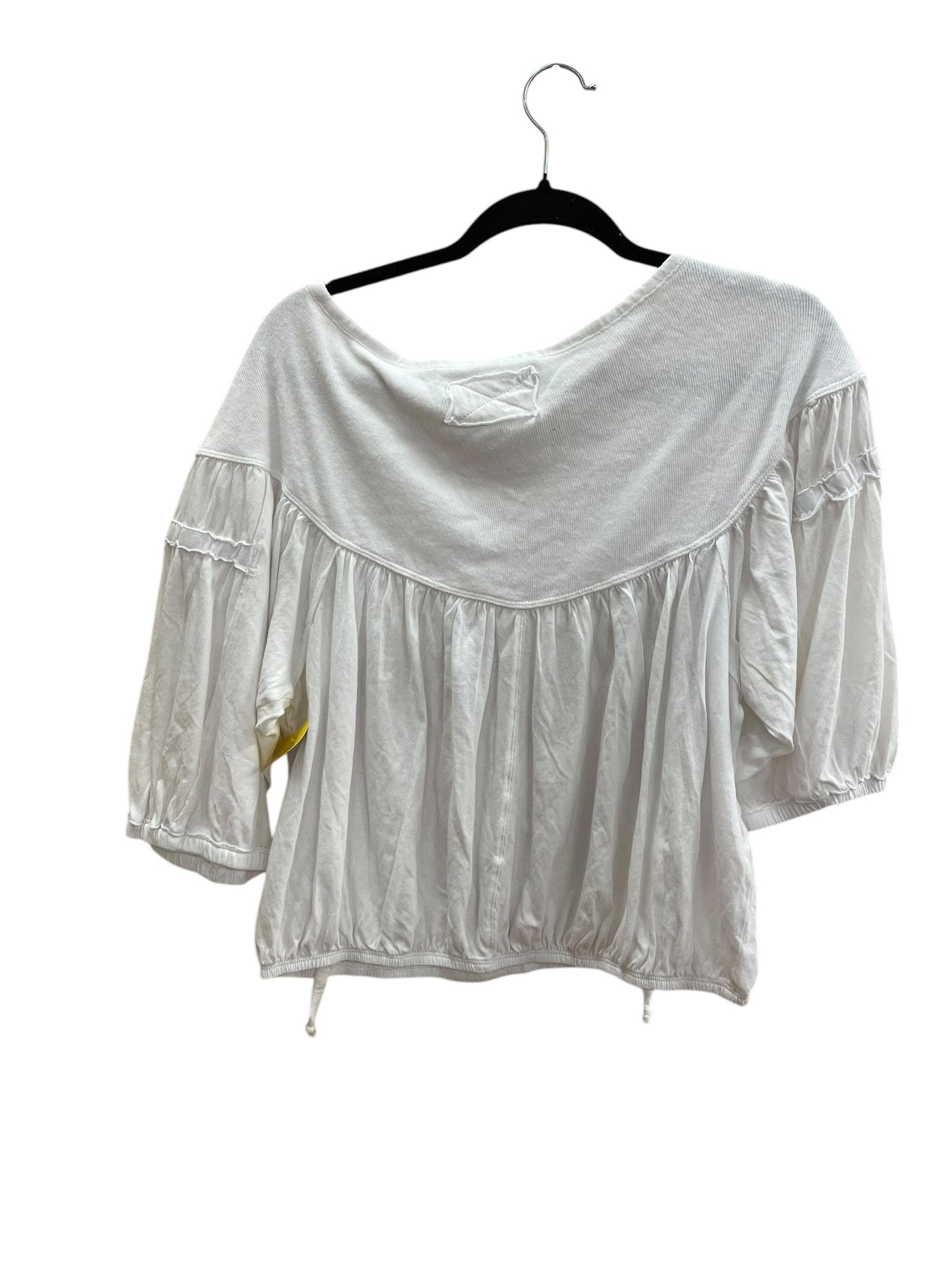 Top Long Sleeve By We The Free In White, Size: L