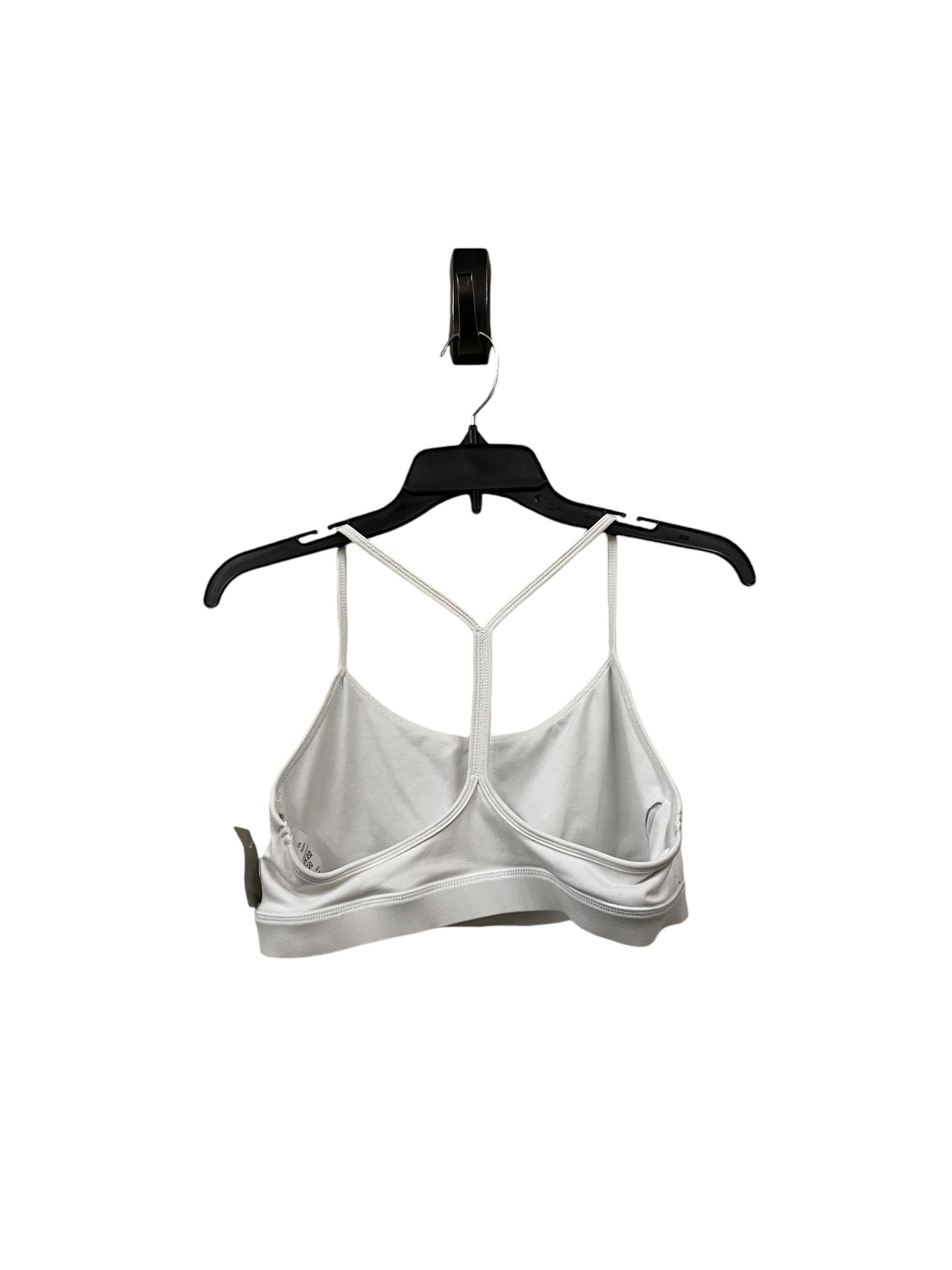 Athletic Bra By Clothes Mentor In White, Size: M