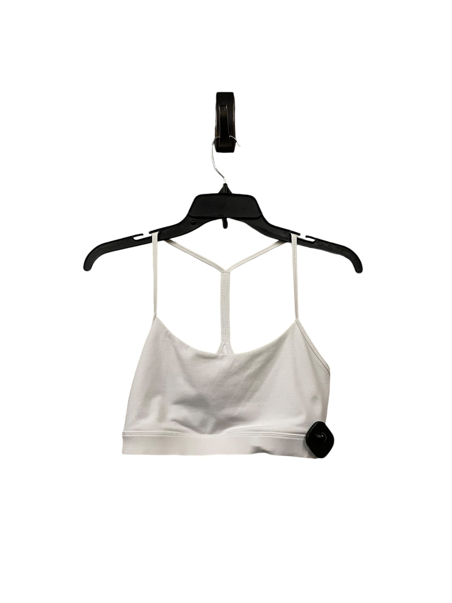 Athletic Bra By Clothes Mentor In White, Size: M