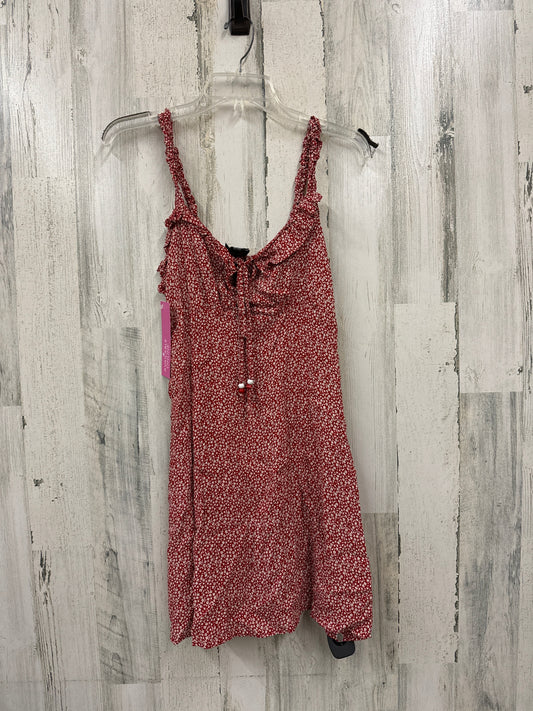 Red Dress Casual Short Angie, Size S