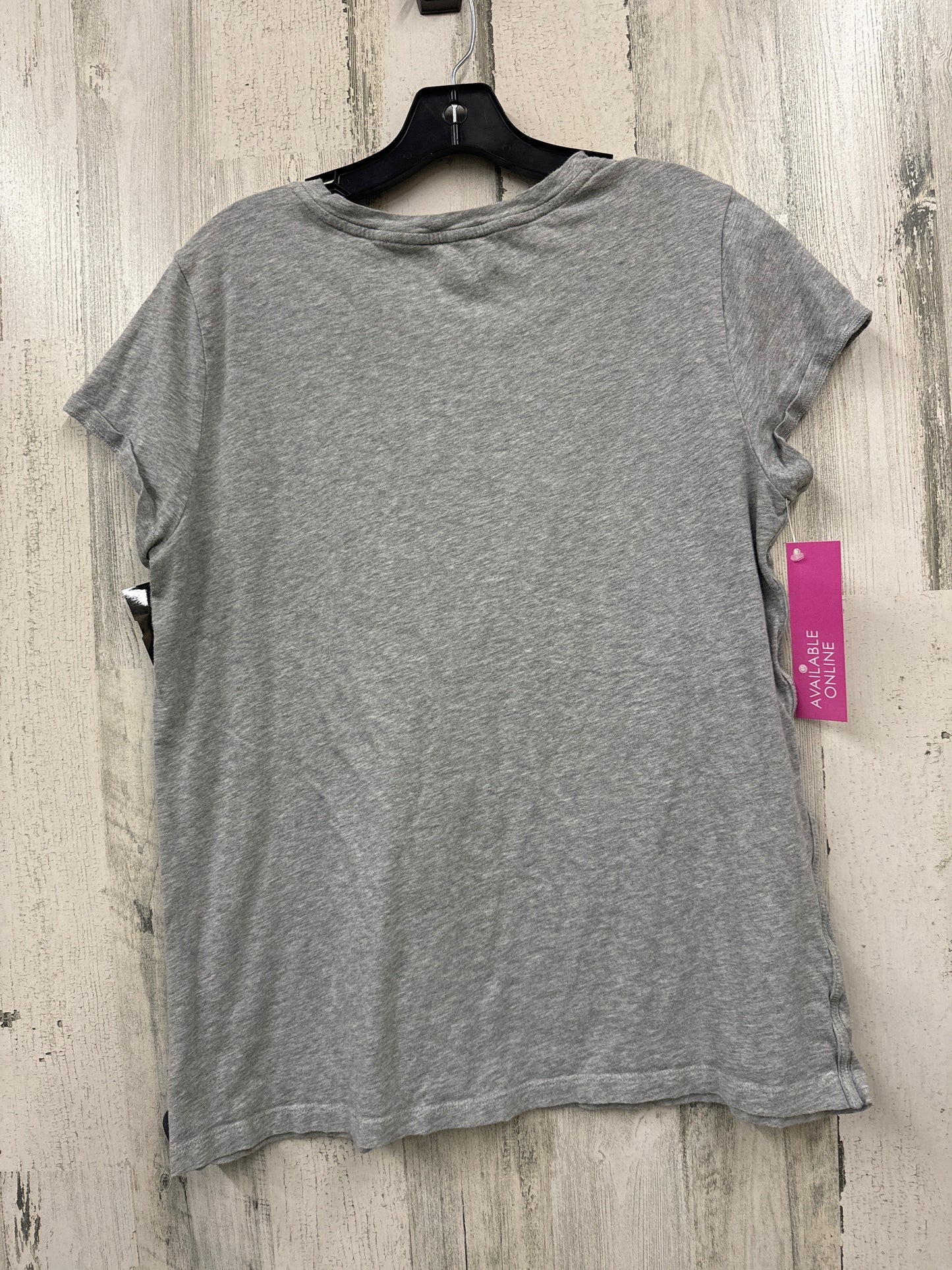 Grey Top Short Sleeve Athleta, Size Xl