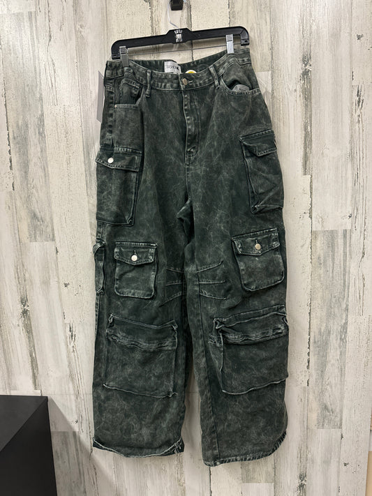Black Pants Cargo & Utility Fashion Nova, Size 14