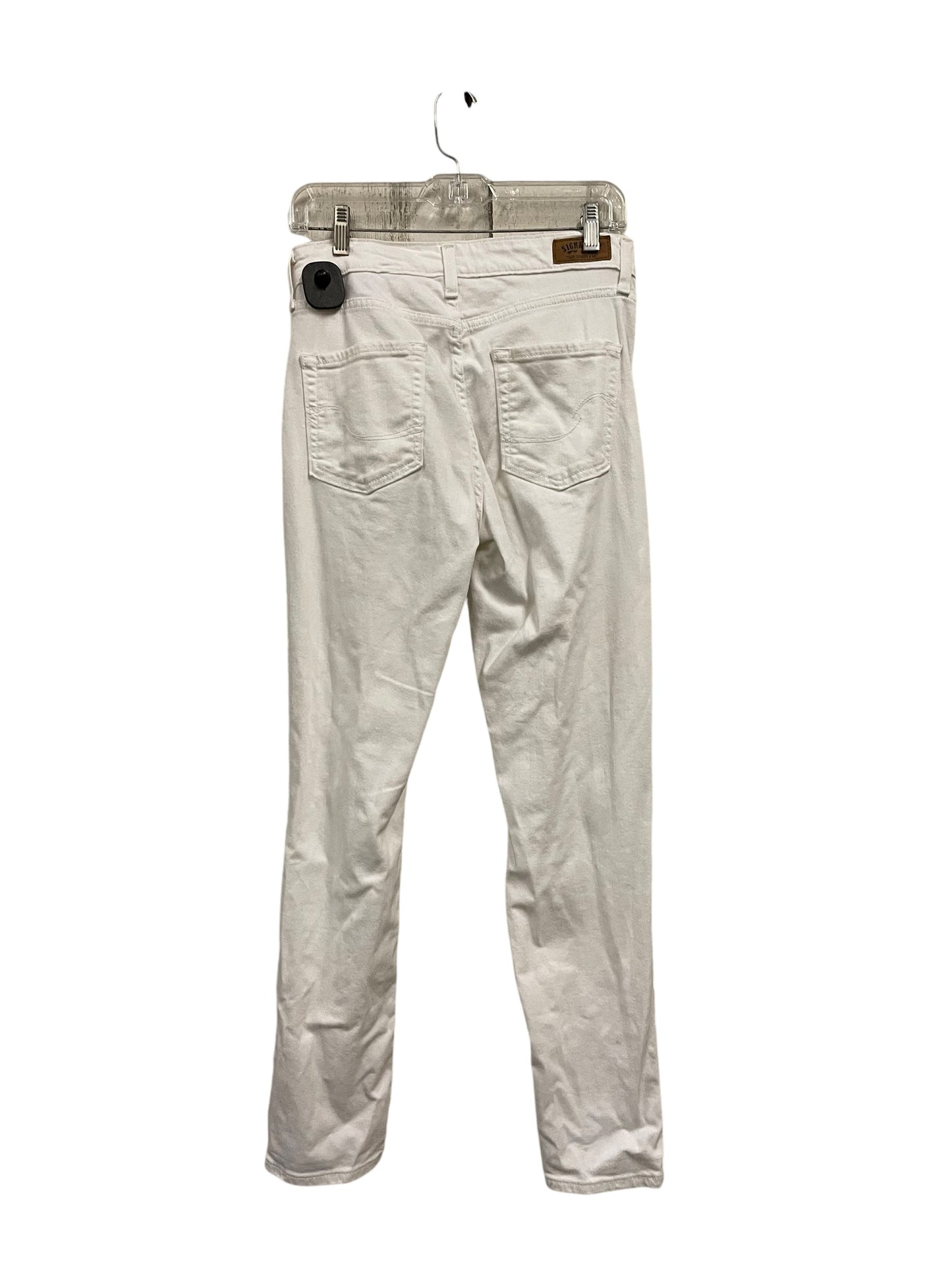 Jeans Skinny By Levis In White, Size: 6