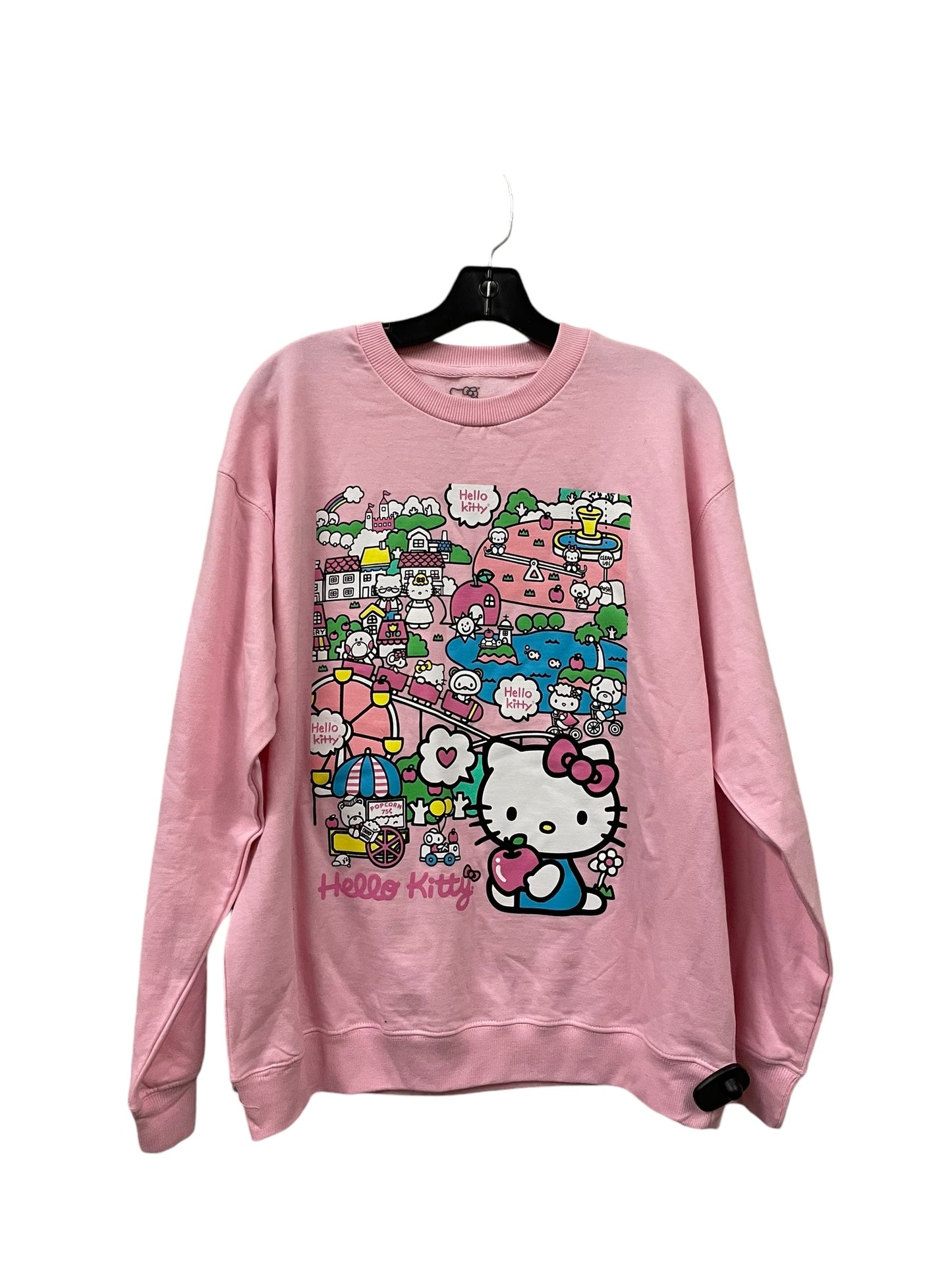 Sweater By Clothes Mentor In Pink, Size: L