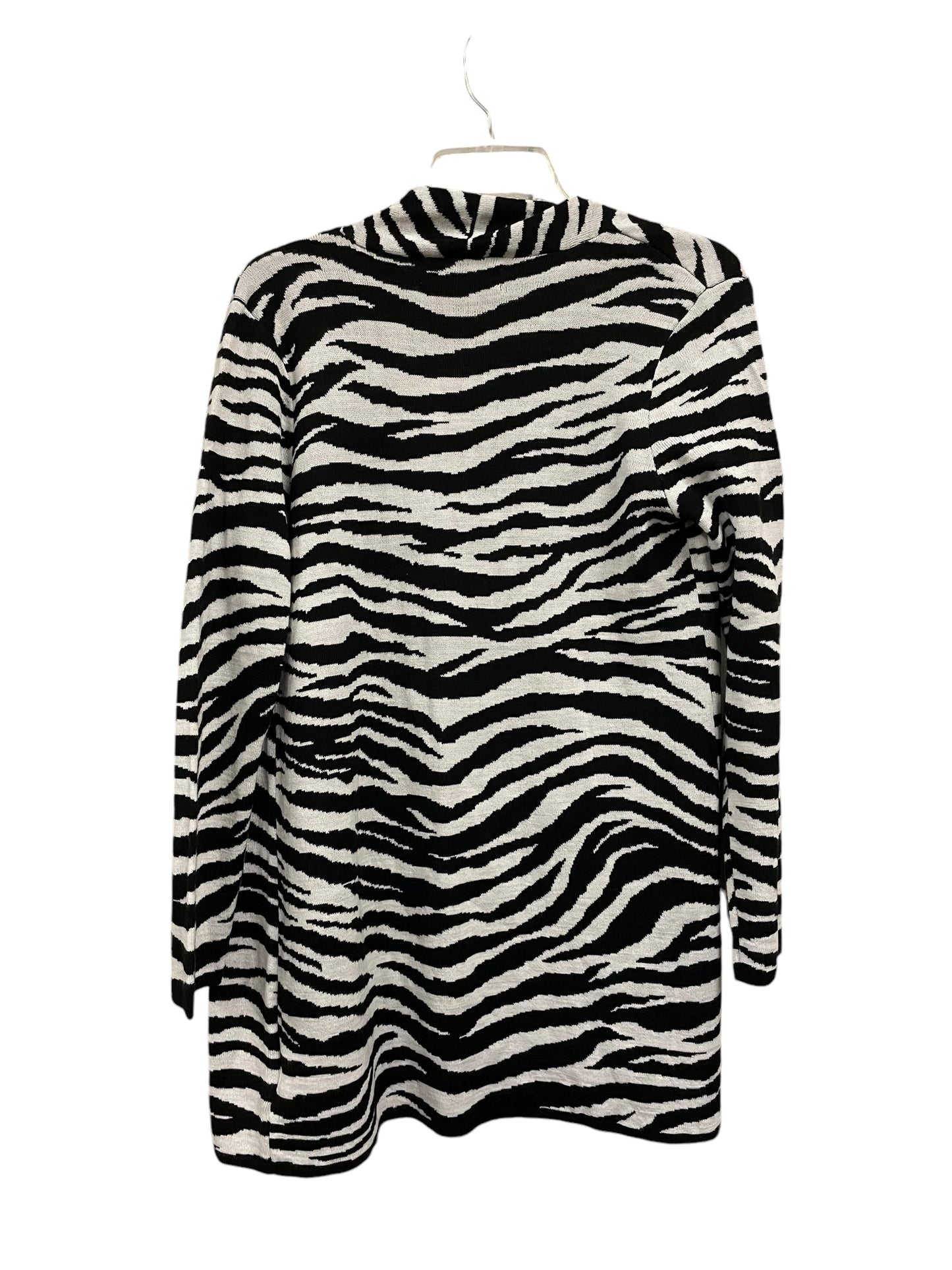 Cardigan By Dressbarn In Animal Print, Size: S