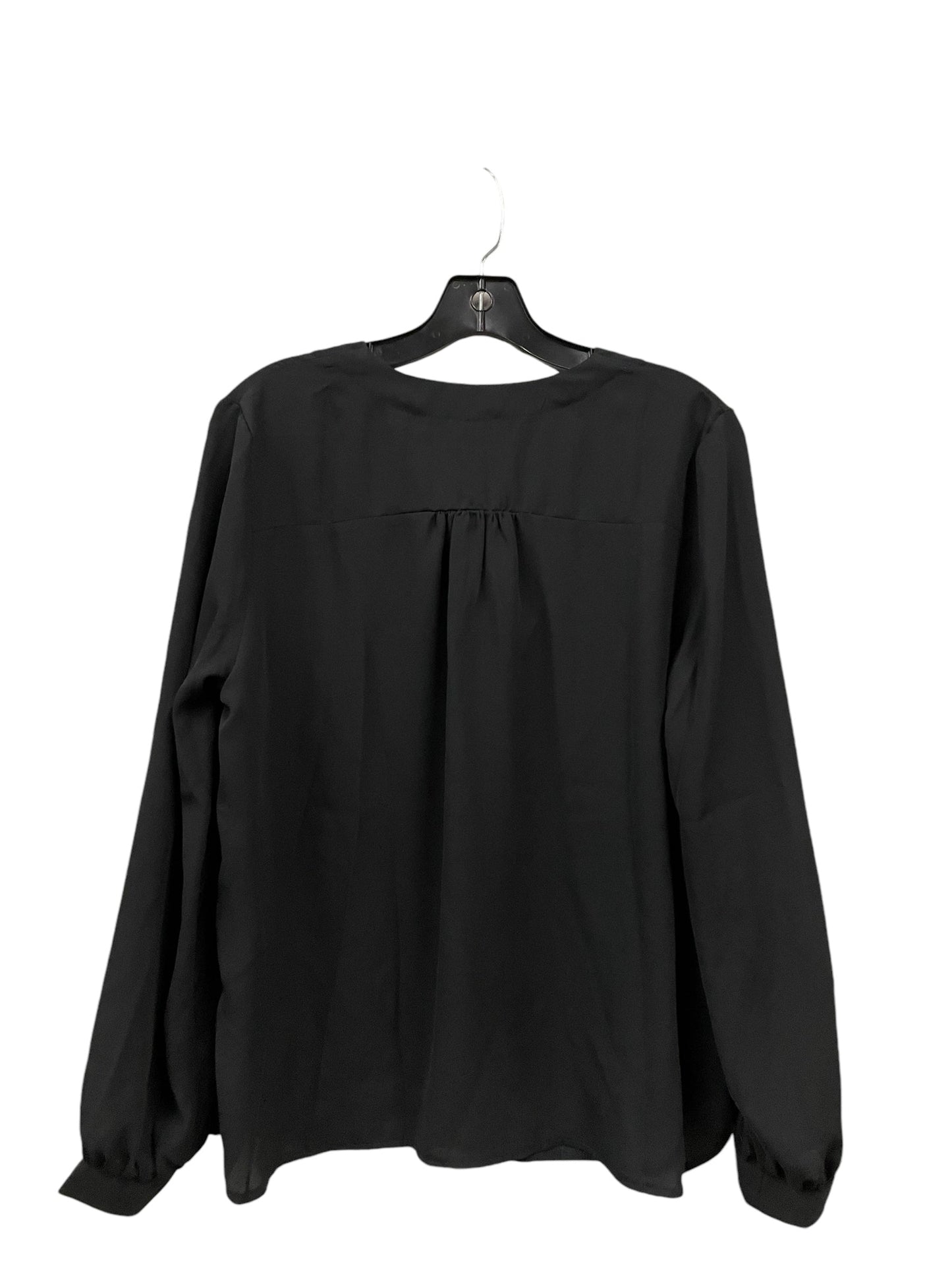 Top Long Sleeve By Asos In Black, Size: M