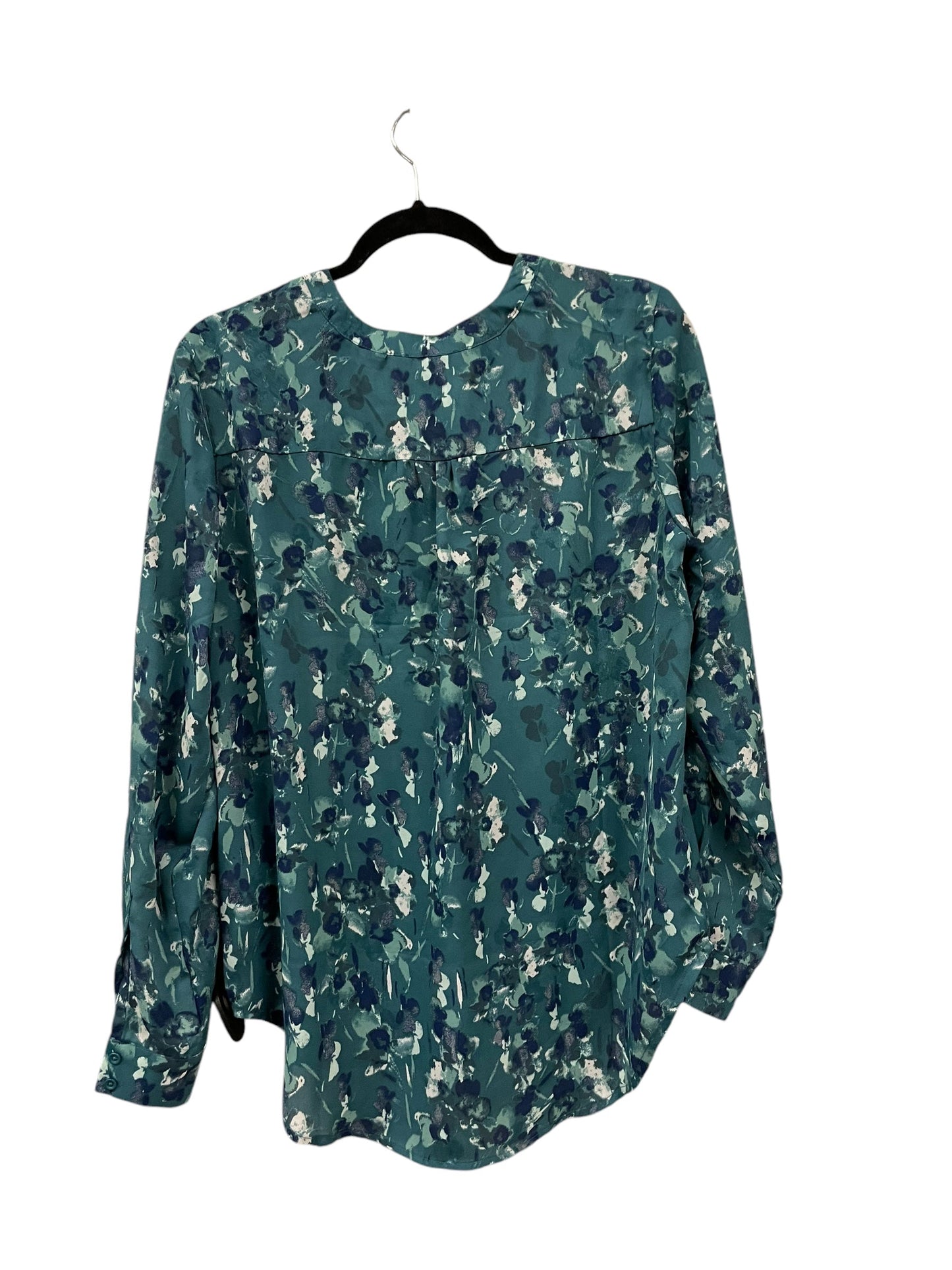 Top Long Sleeve By Clothes Mentor In Blue, Size: L