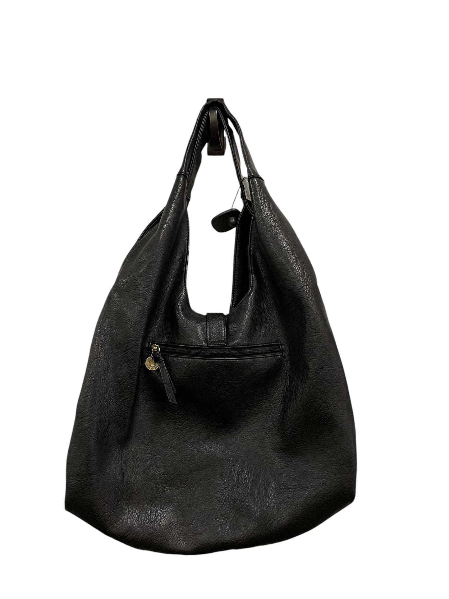 Handbag Leather By Clothes Mentor, Size: Large