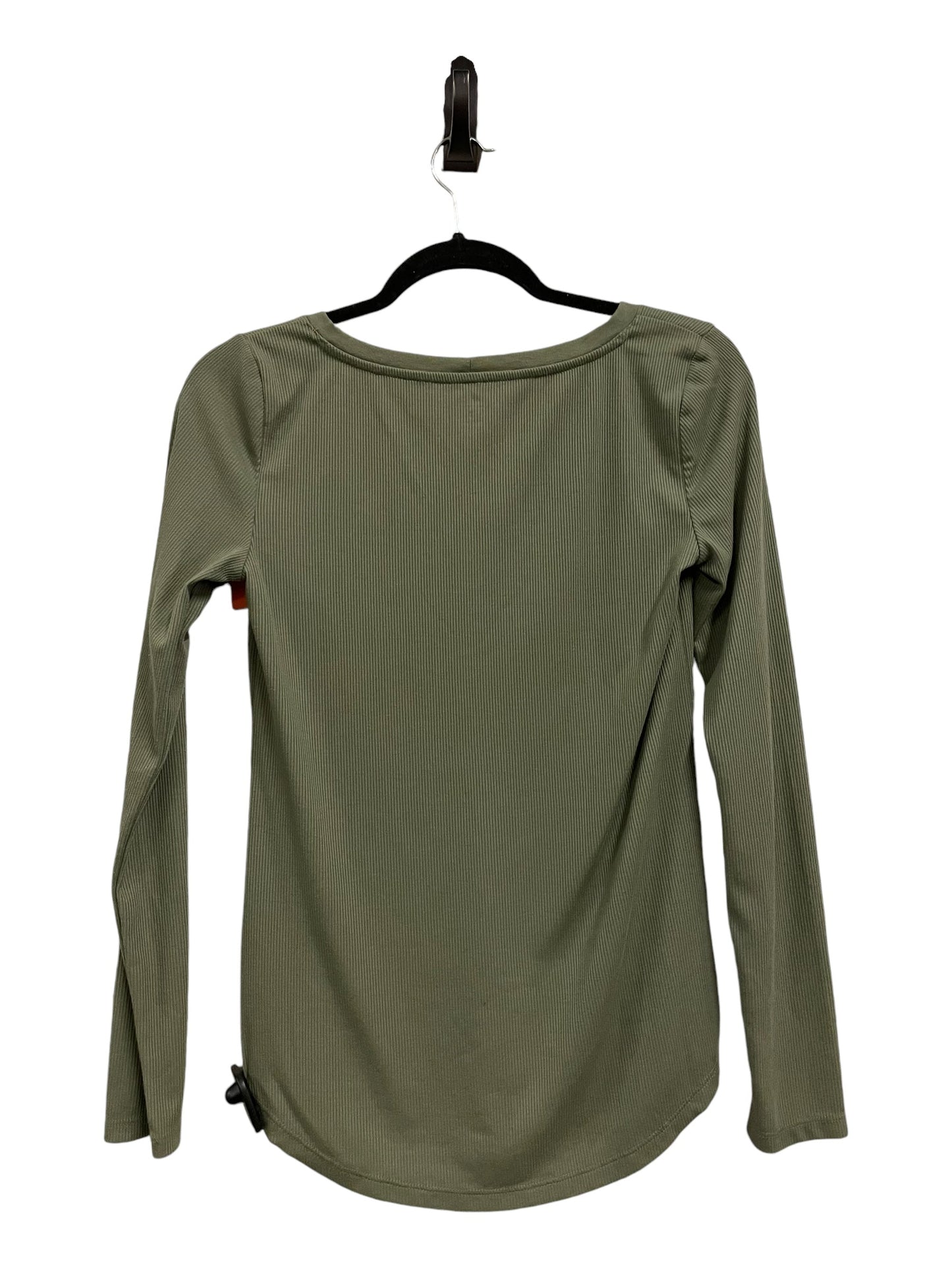 Top Long Sleeve Basic By Ana In Green, Size: S