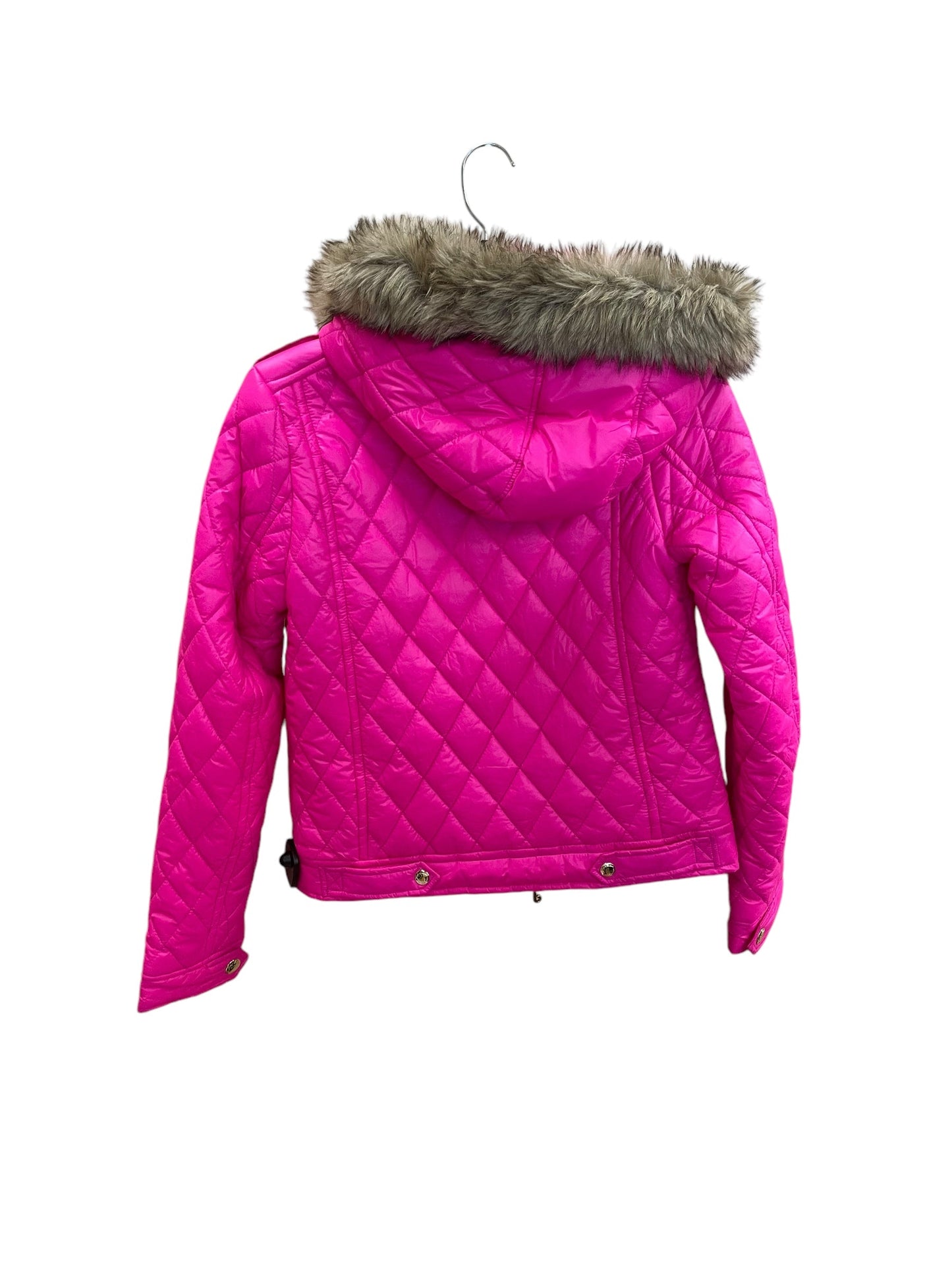 Jacket Puffer & Quilted By Juicy Couture In Pink, Size: S