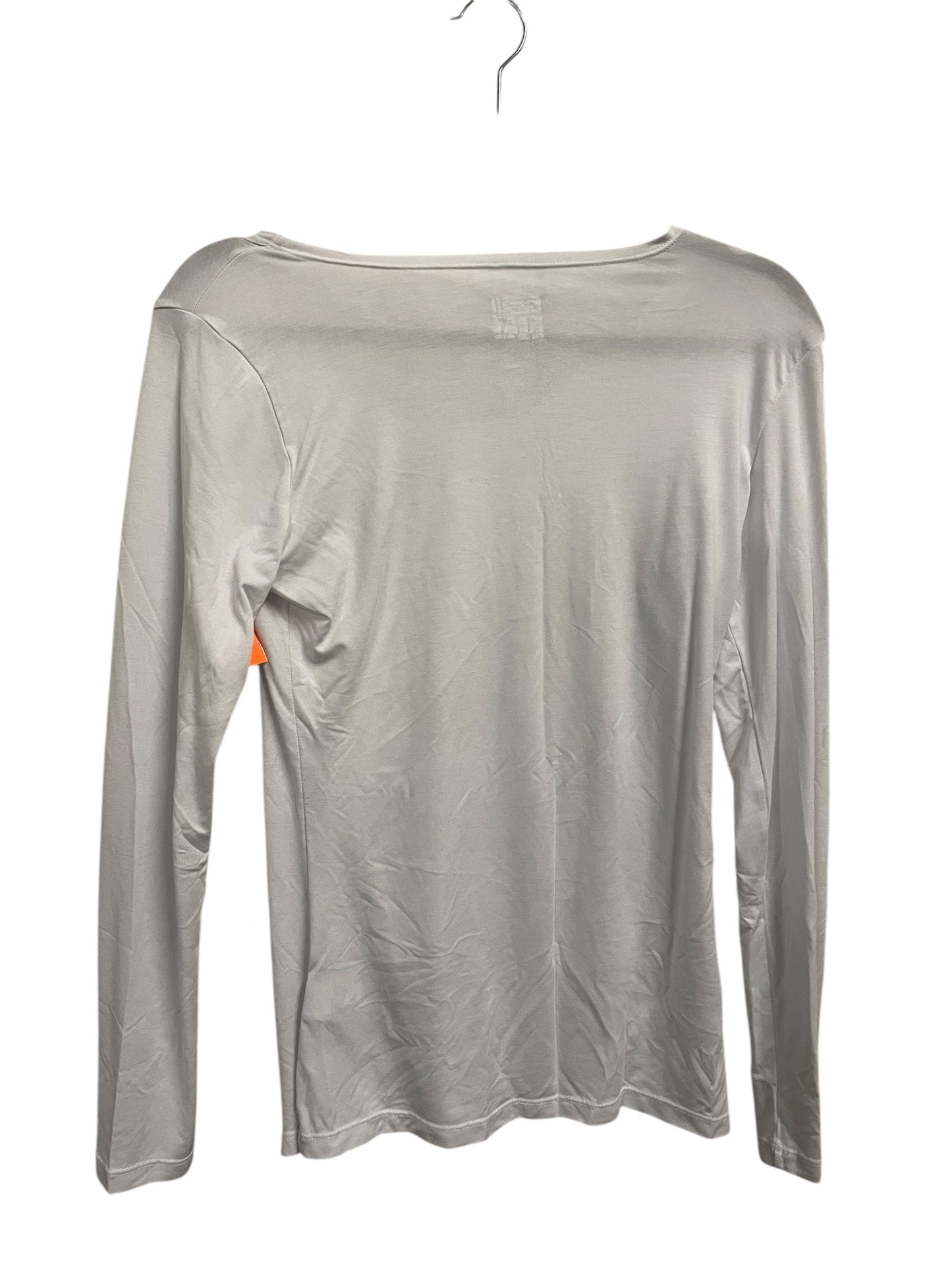 Athletic Top Long Sleeve Crewneck By 32 Degrees In White, Size: M