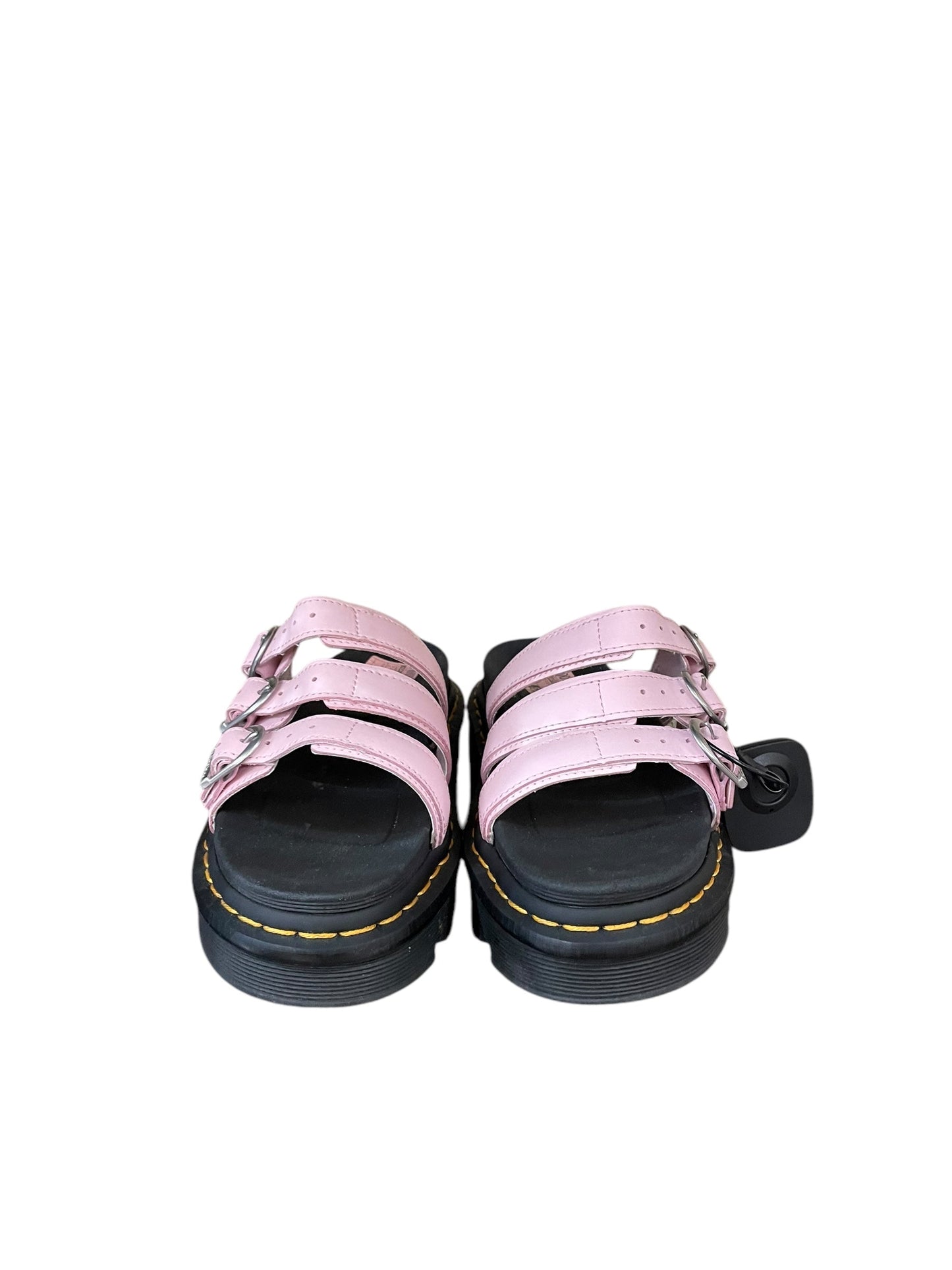 Shoes Flats By Dr Martens In Pink, Size: 6