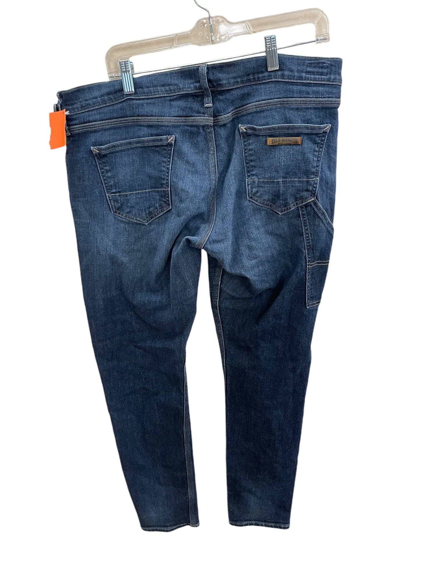 Jeans Straight By True Religion In Blue Denim, Size: 14