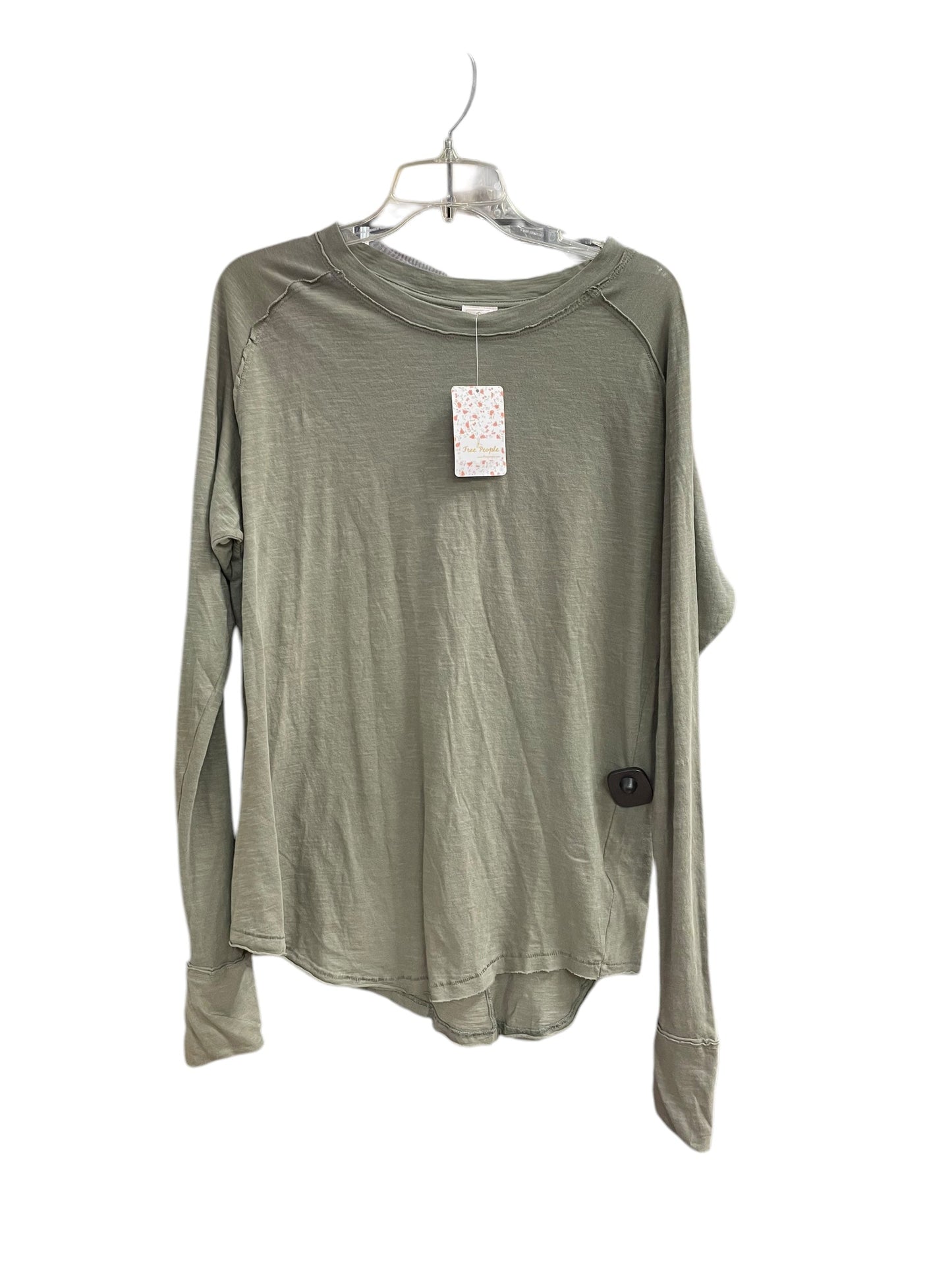 Top Long Sleeve Basic By We The Free In Green, Size: Xs