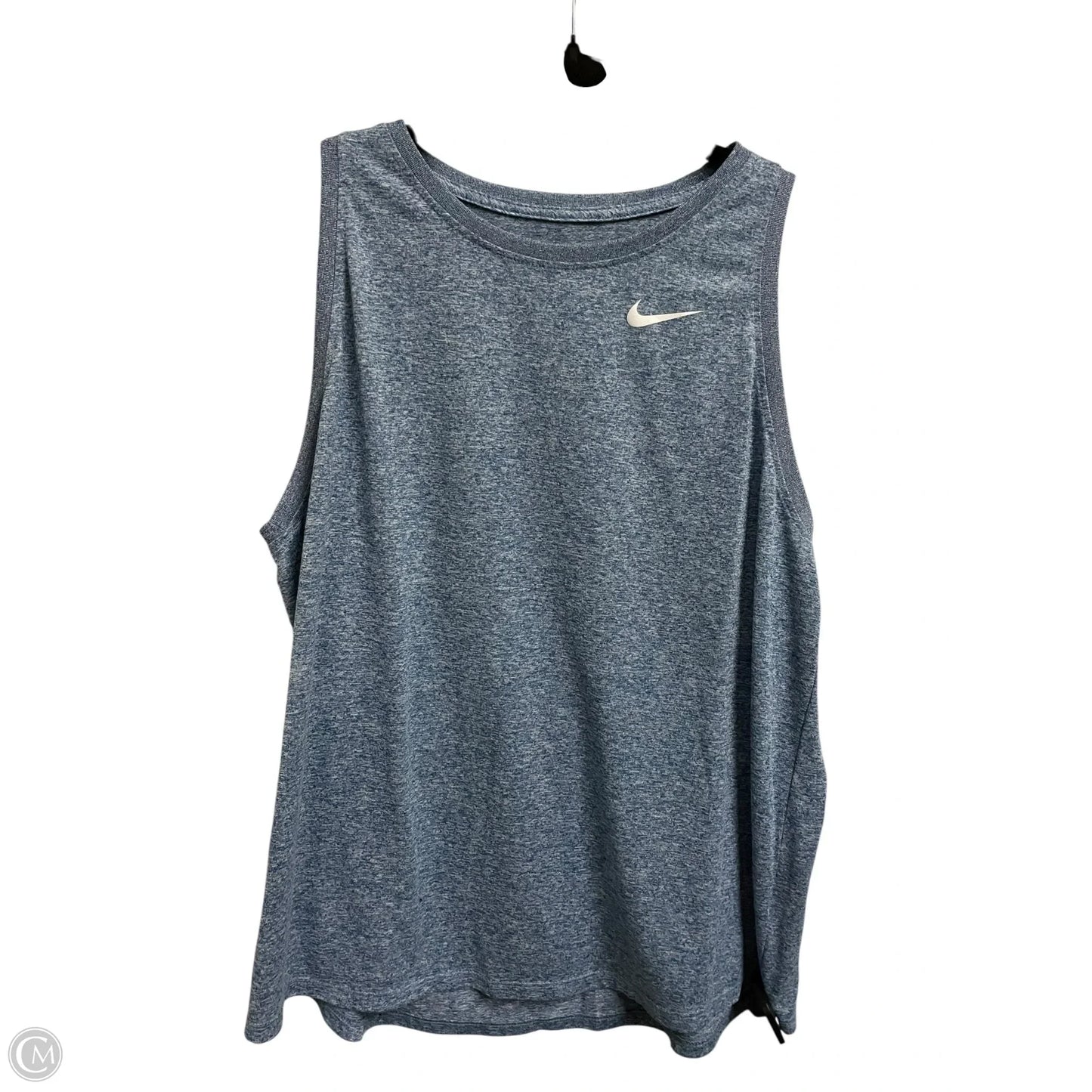 Athletic Tank Top By Nike Apparel In Blue, Size: Xl