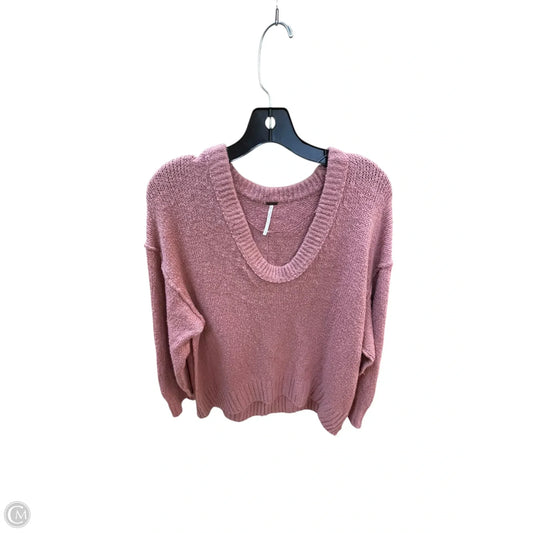 Sweater By Free People In Pink, Size: Xs