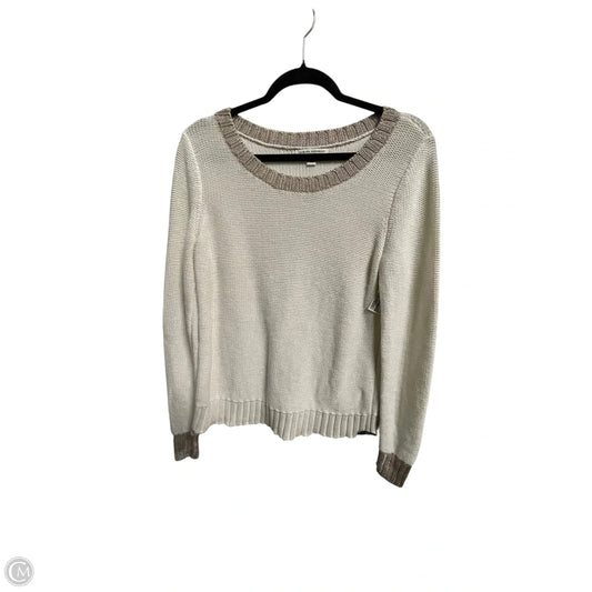 Sweater By Banana Republic In Beige, Size: M
