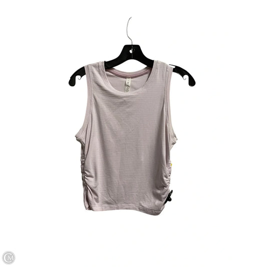Athletic Tank Top By Lululemon In Pink, Size: 10