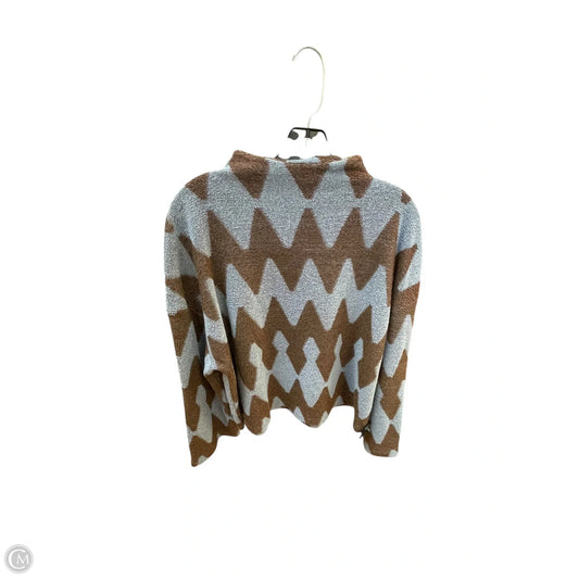 Top Long Sleeve By Zara In Blue, Size: S