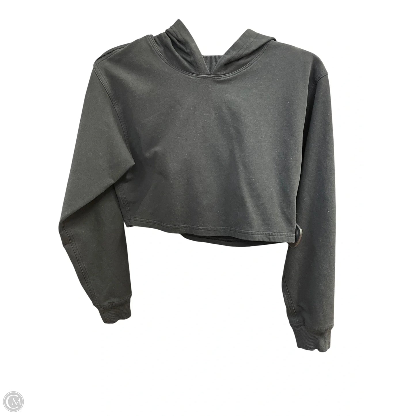 Athletic Sweatshirt Hoodie By Lululemon In Black, Size: S