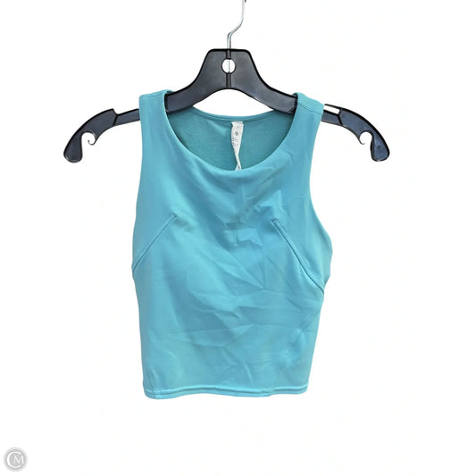 Athletic Tank Top By Lululemon In Blue, Size: 4