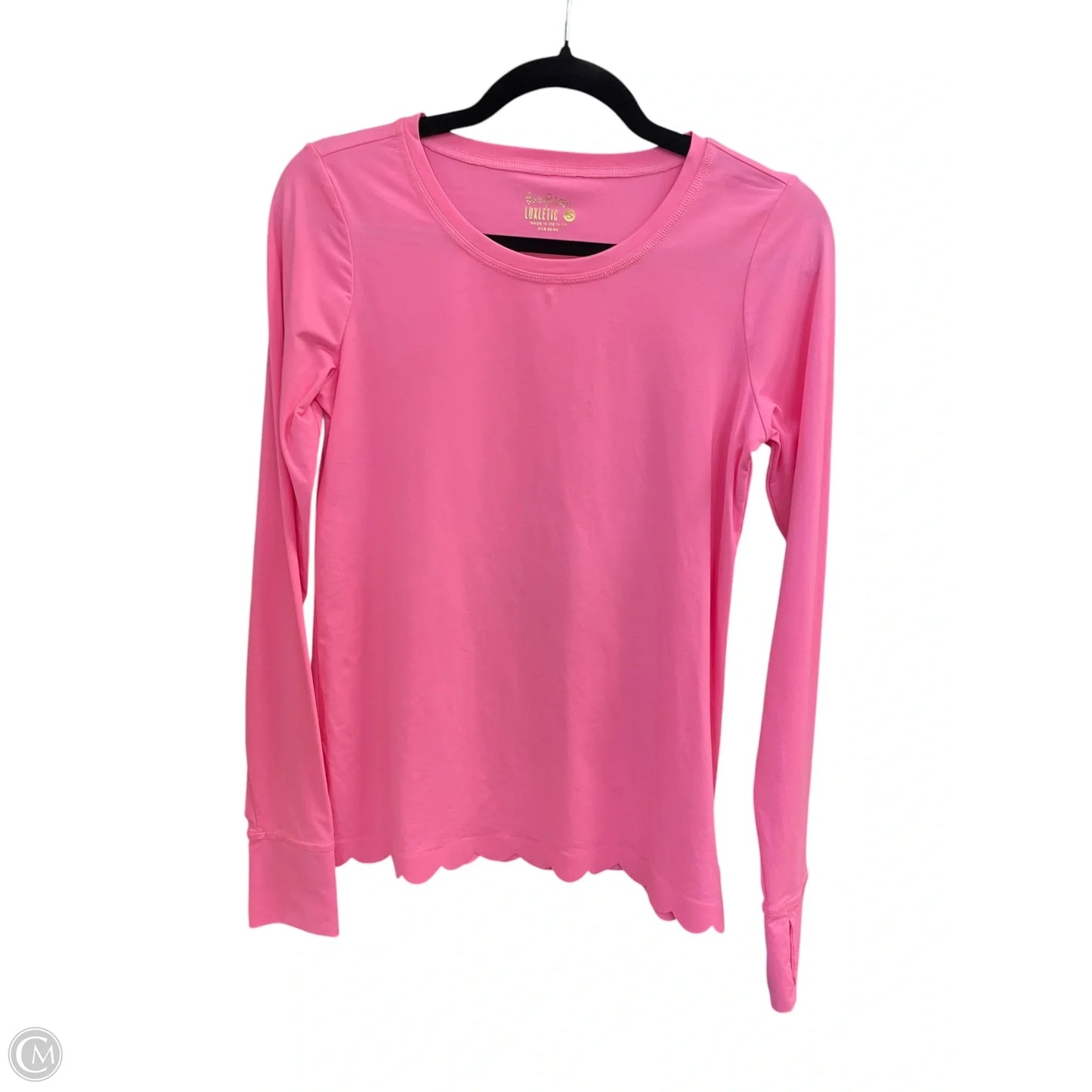 Top Long Sleeve Designer By Lilly Pulitzer In Pink, Size: S