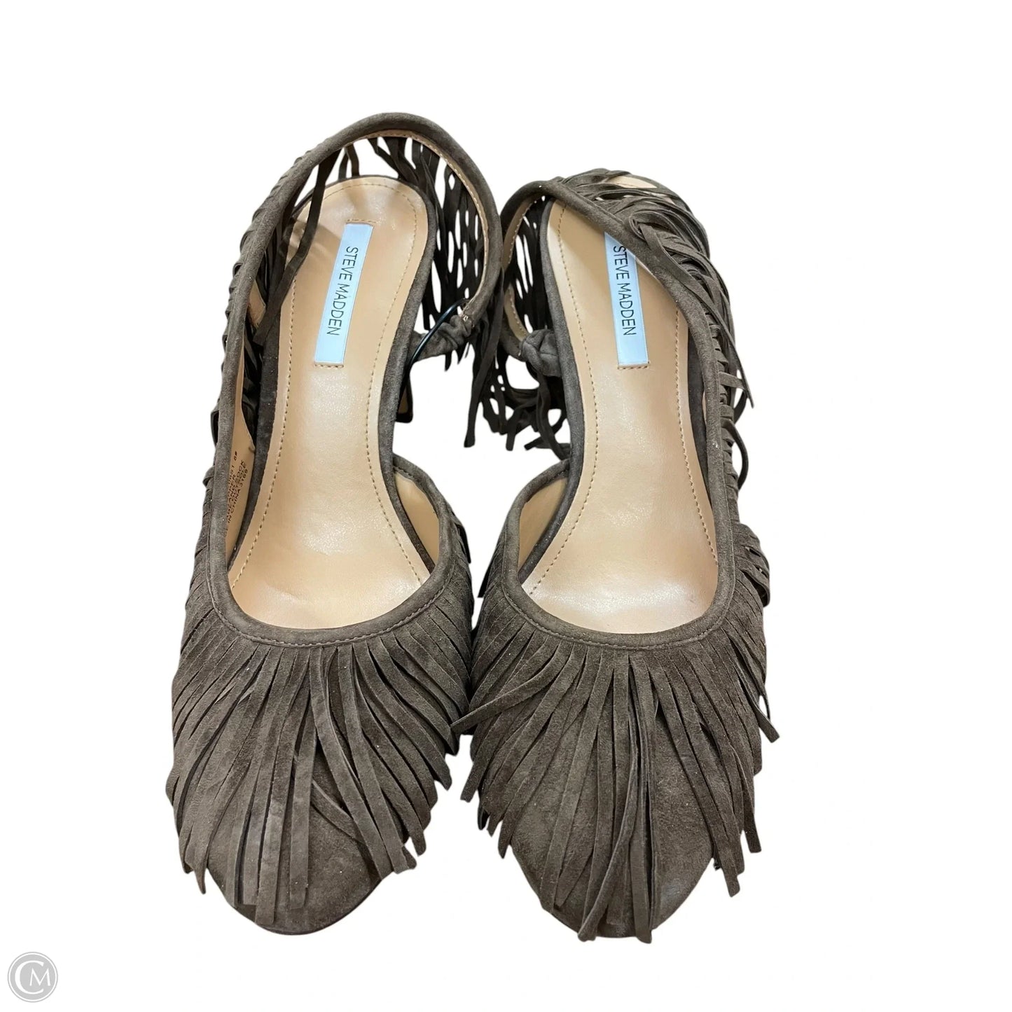 Shoes Heels Kitten By Steve Madden In Brown, Size: 8