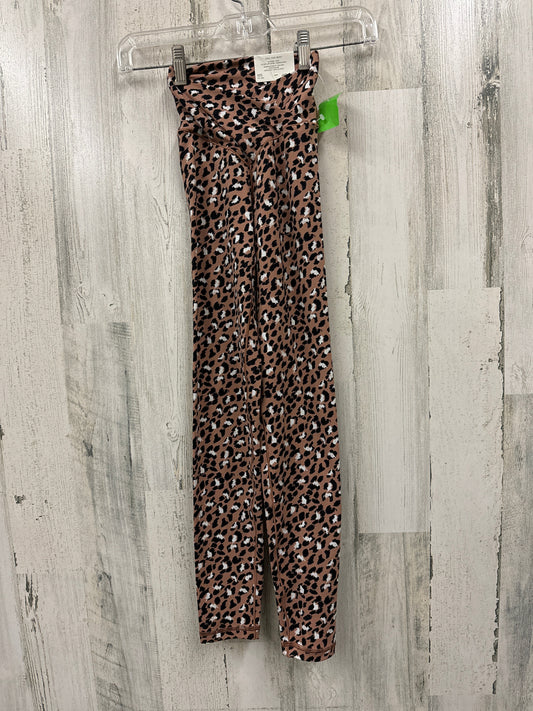 Animal Print Athletic Leggings Aerie, Size Xs