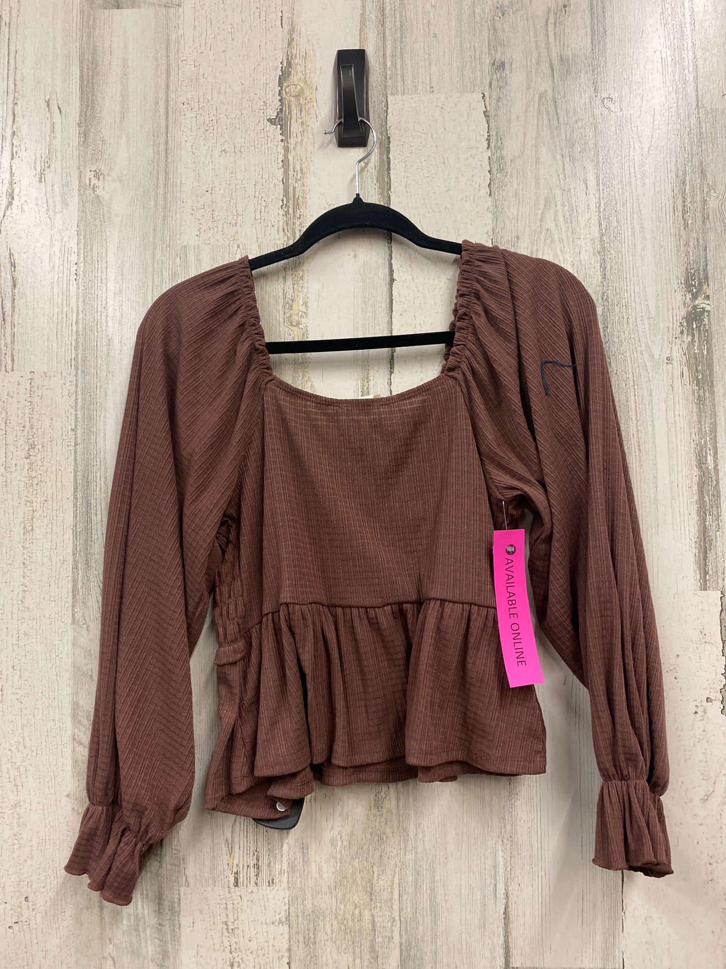 Top Long Sleeve Basic By Altard State  Size: M