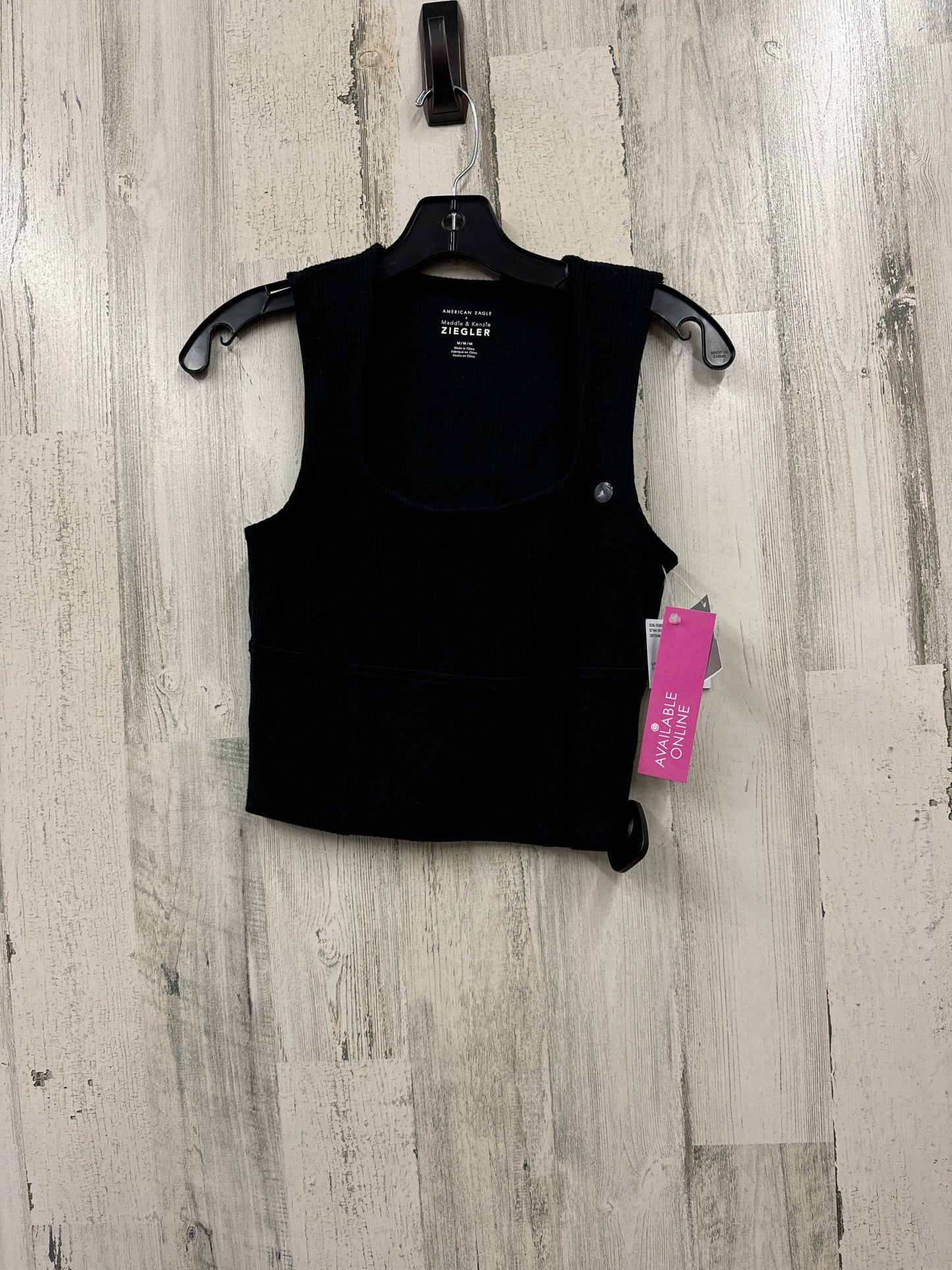 Black Top Short Sleeve American Eagle, Size M