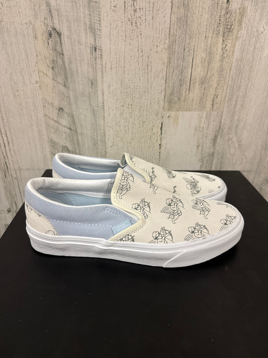 Blue Shoes Sneakers Vans, Size 8
