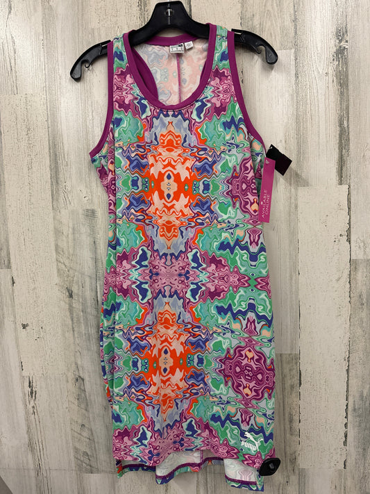 Multi-colored Dress Casual Midi Puma, Size Xl