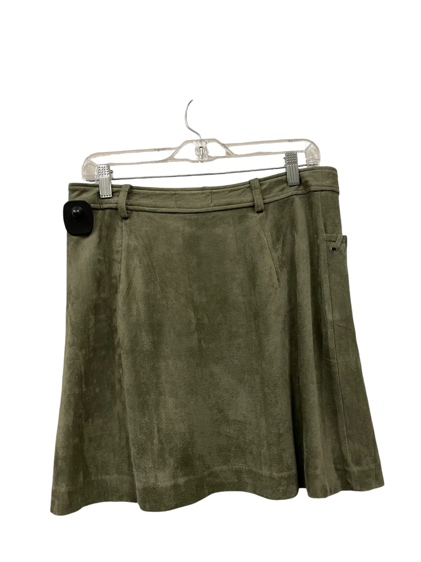 Skirt Mini & Short By Blush In Green, Size: L