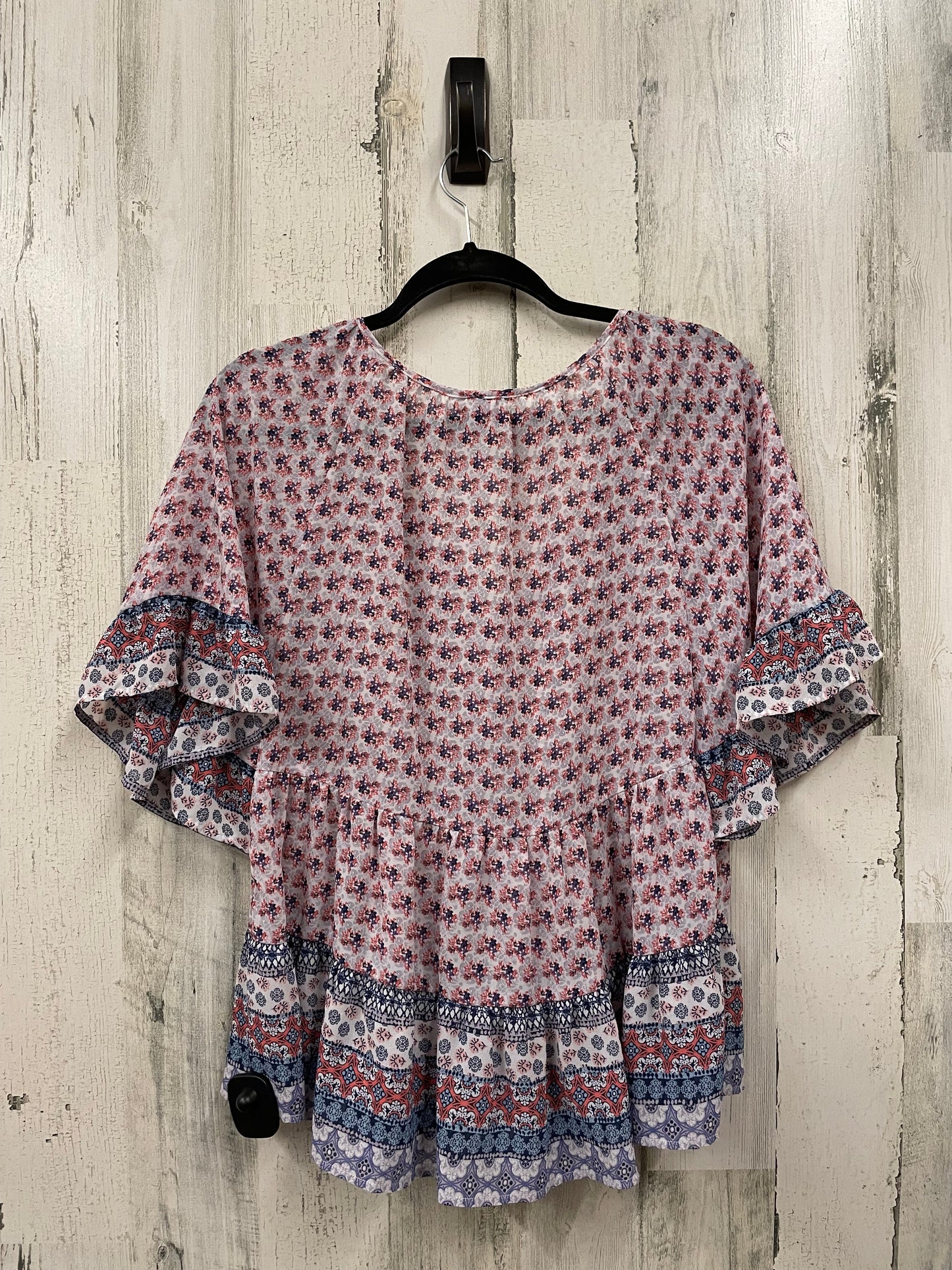 Top Short Sleeve By Knox Rose In Purple, Size: Xs