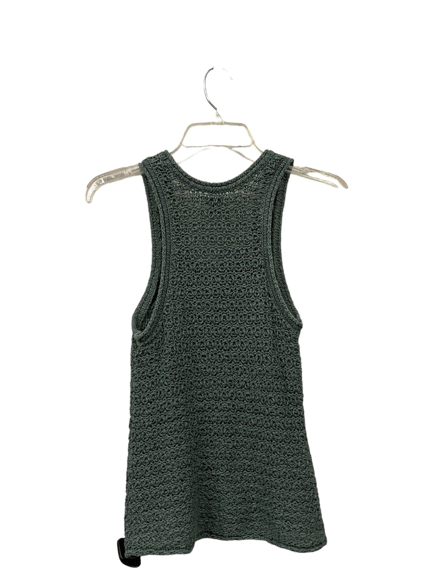 Top Sleeveless By Aerie In Green, Size: S