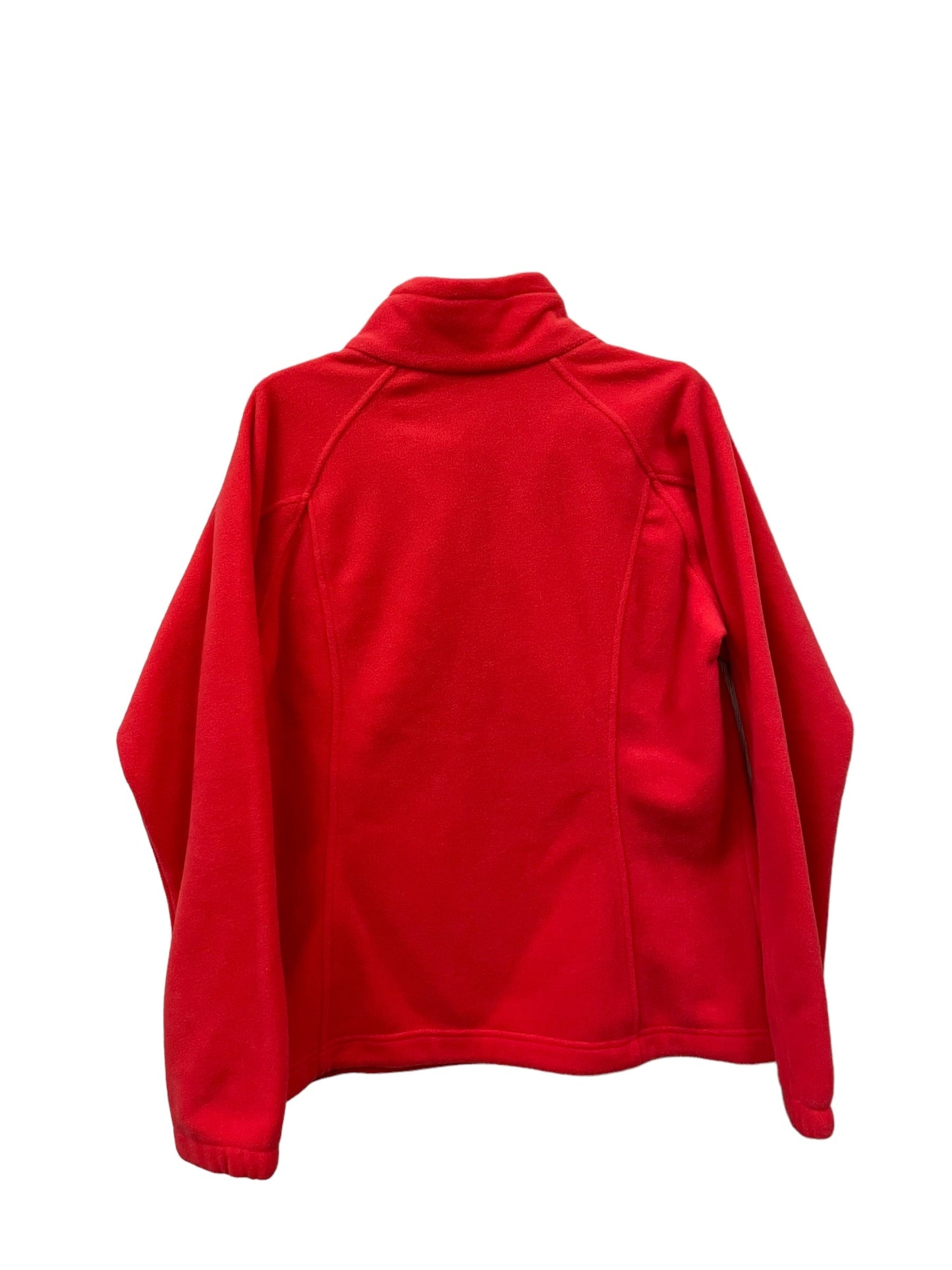 Jacket Fleece By Columbia In Red, Size: L