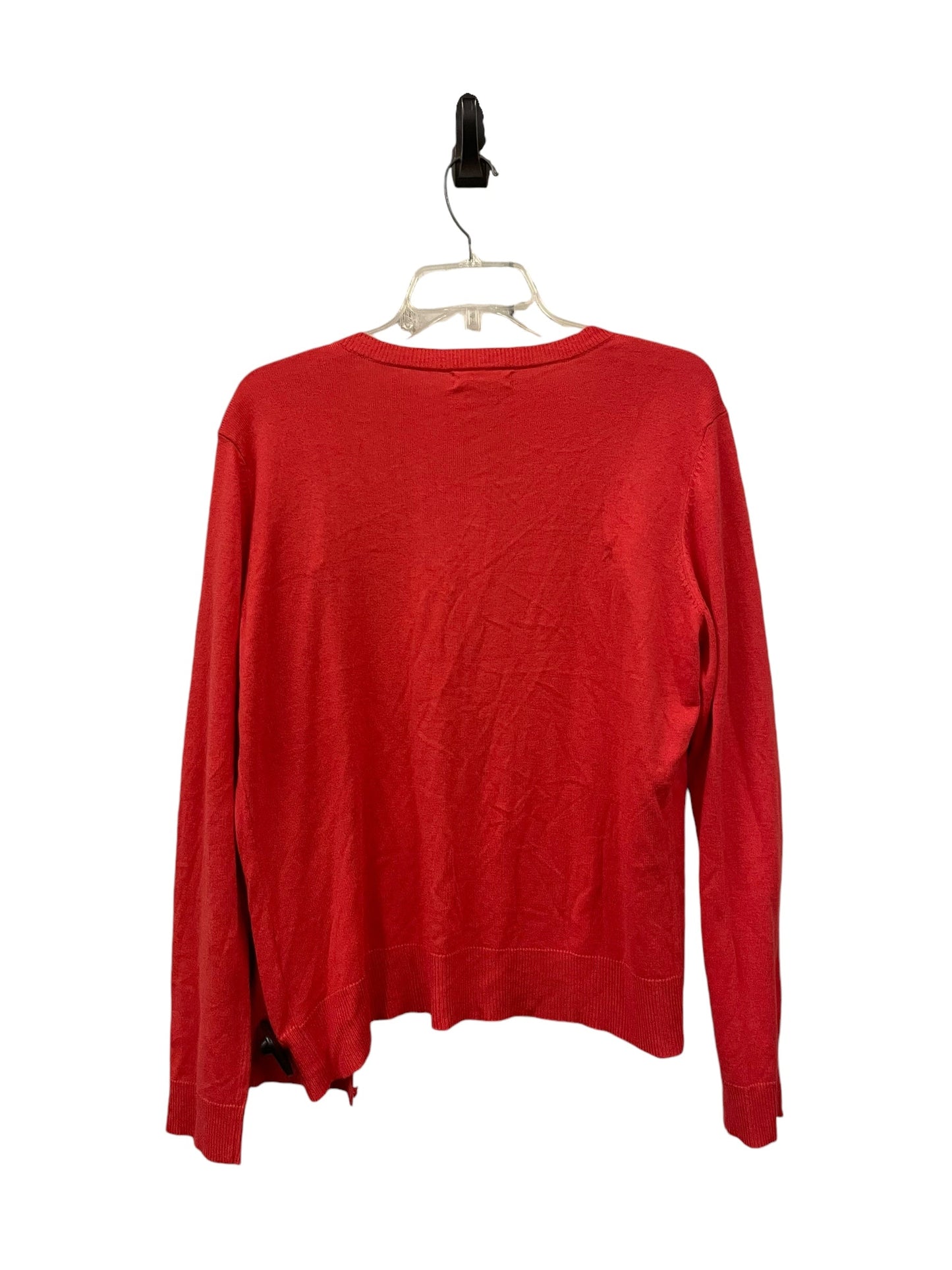 Sweater By New York And Co In Coral, Size: Xl