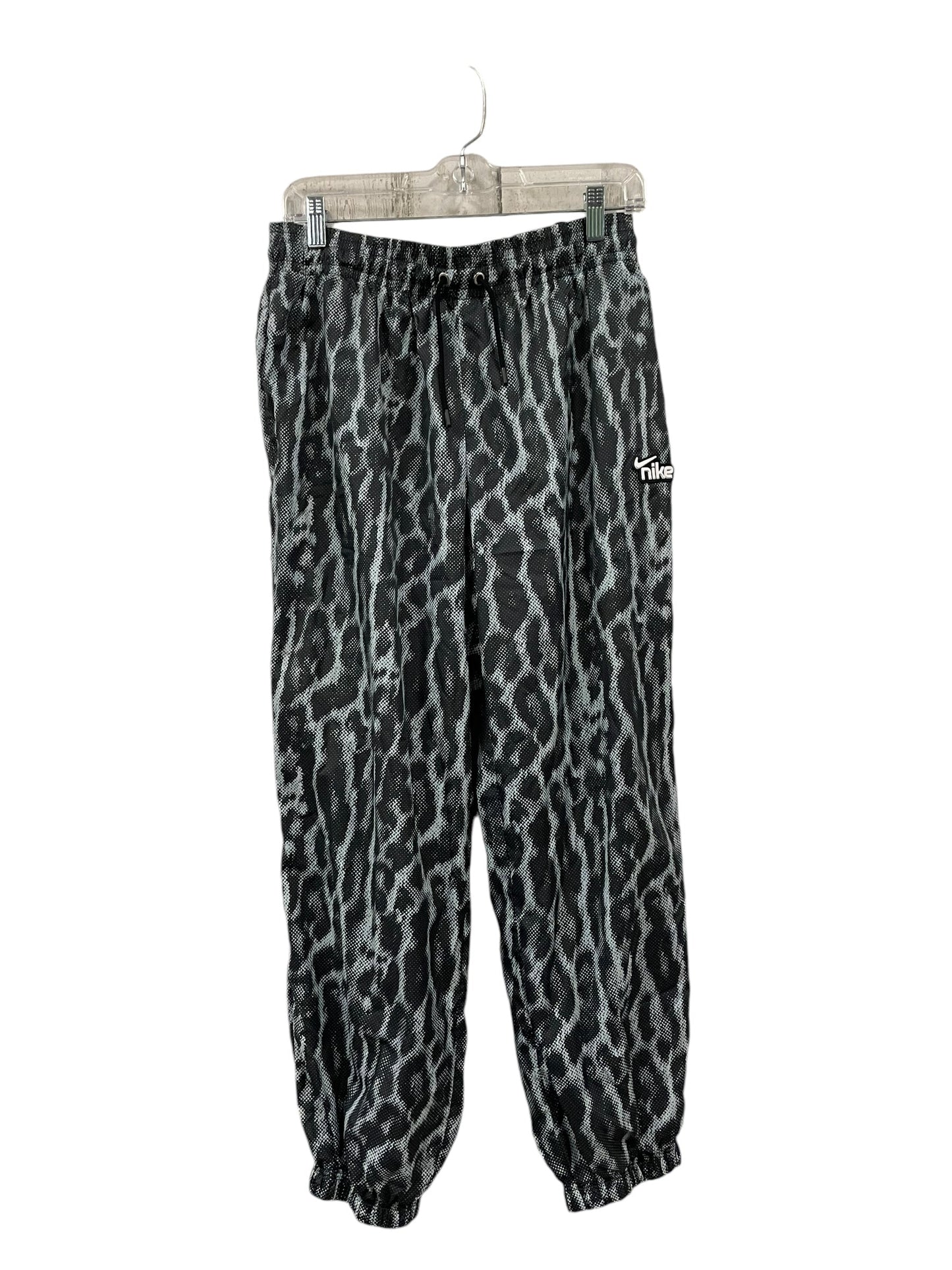 Athletic Pants By Nike In Leopard Print, Size: M