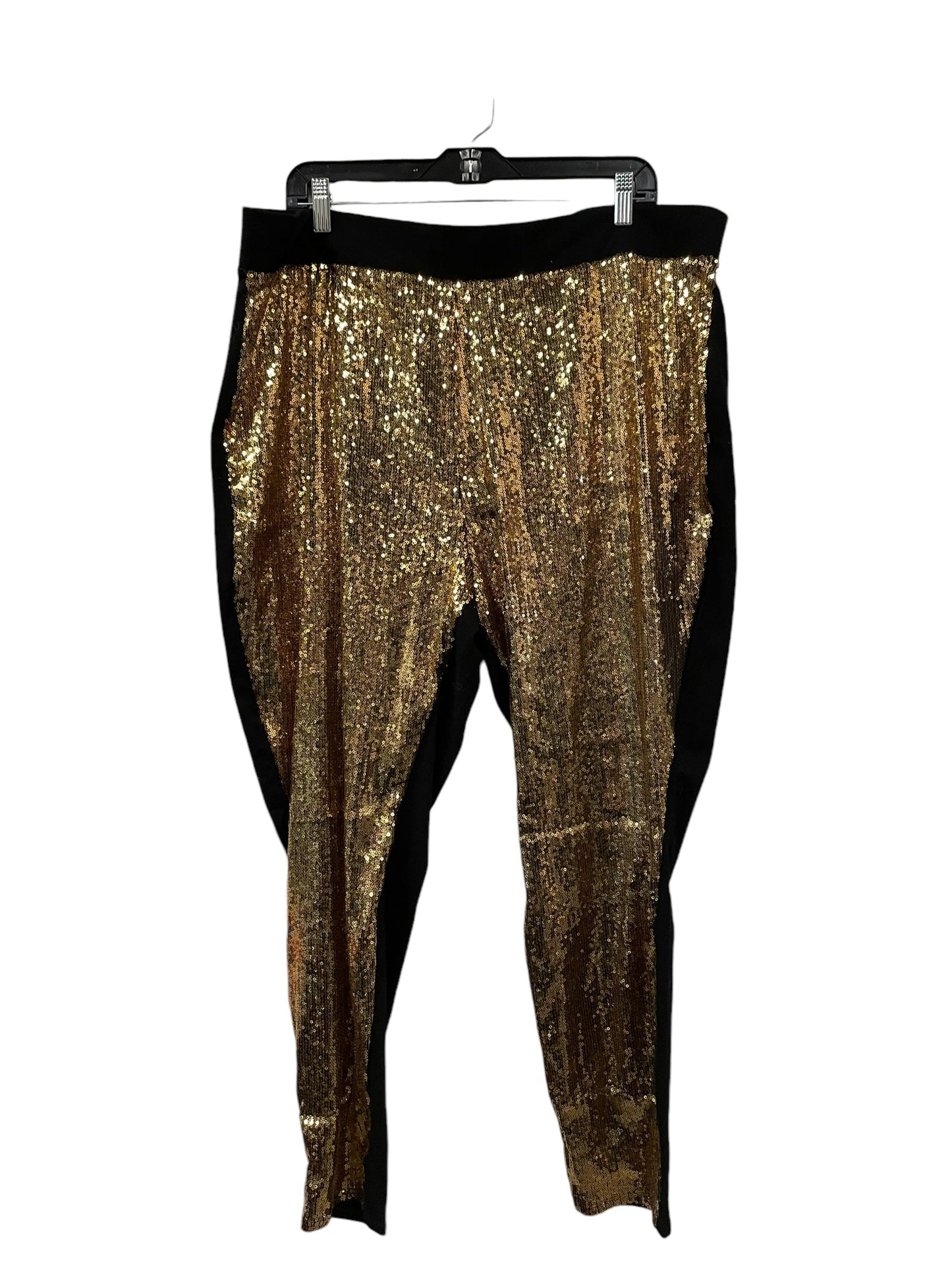 Pants Leggings By Torrid In Gold, Size: 4x