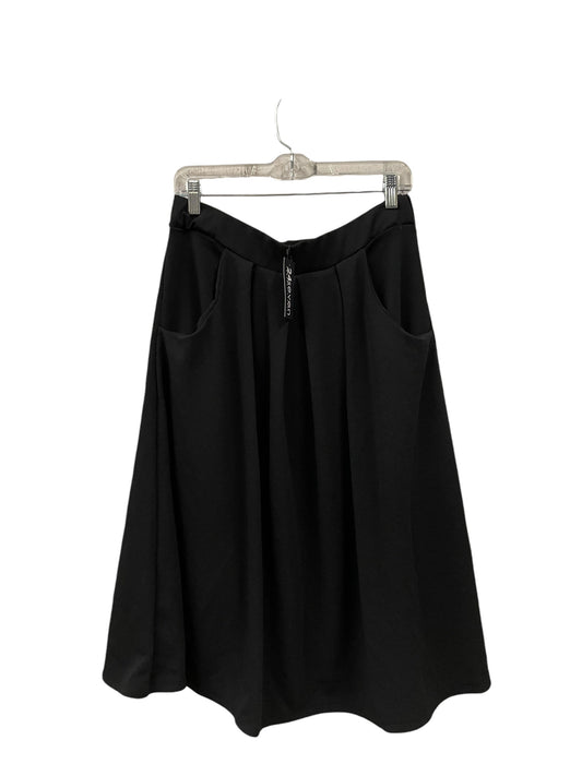 Skirt Midi By Clothes Mentor In Black, Size: Xl