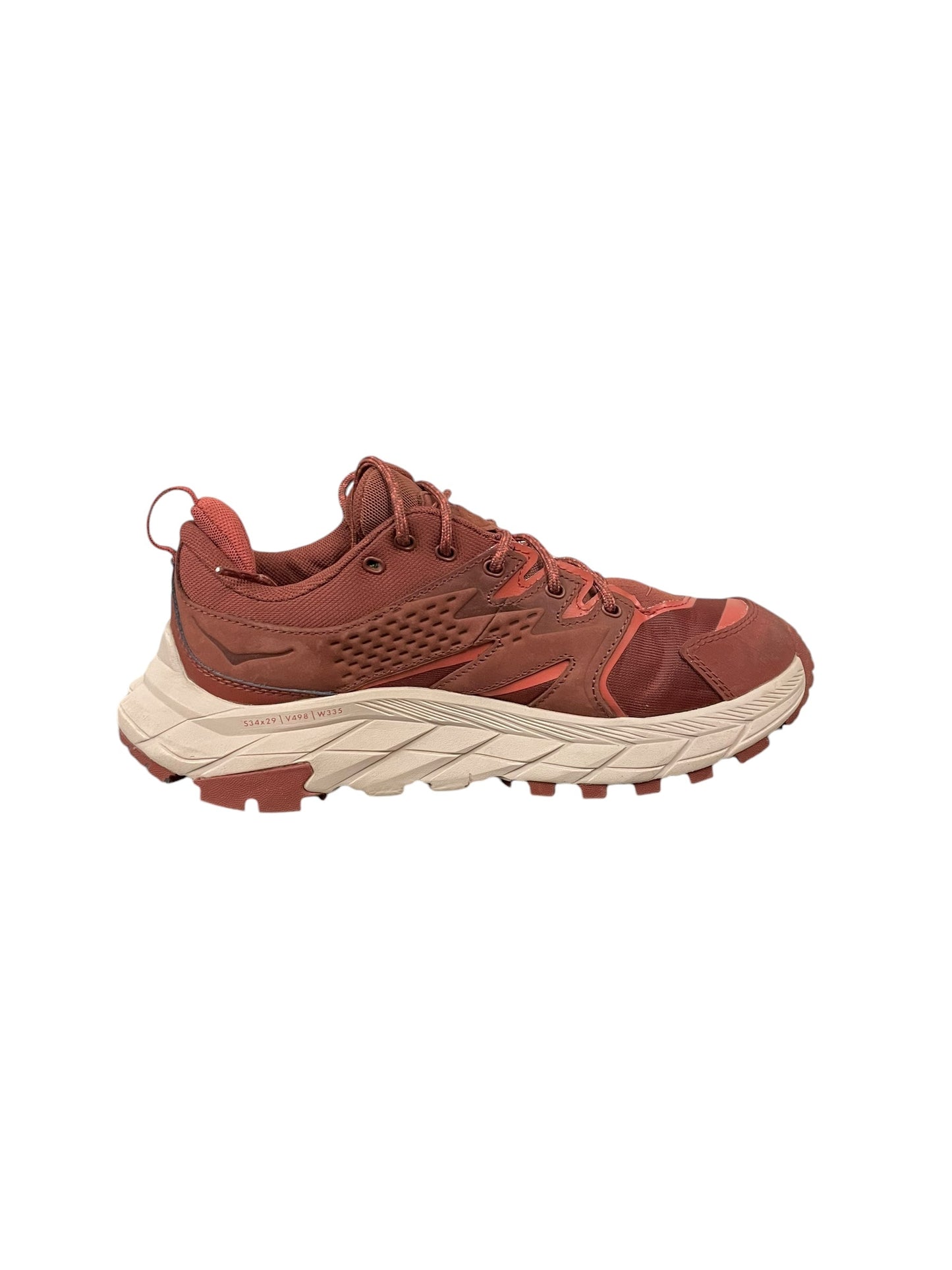 Shoes Athletic By Hoka In Red, Size: 7