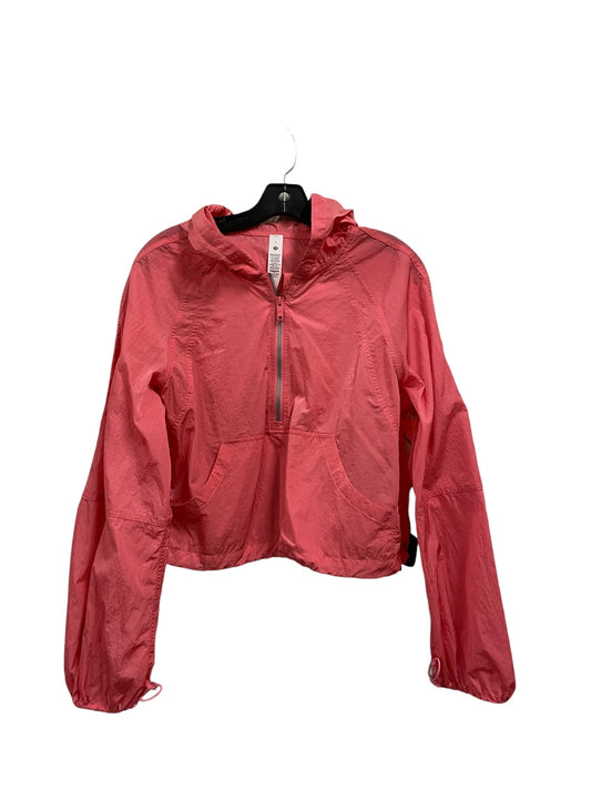 Jacket Windbreaker By Lululemon In Pink, Size: 6