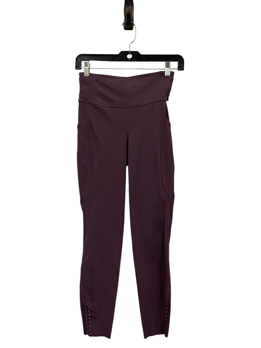 Athletic Pants By Lululemon In Purple, Size: 6