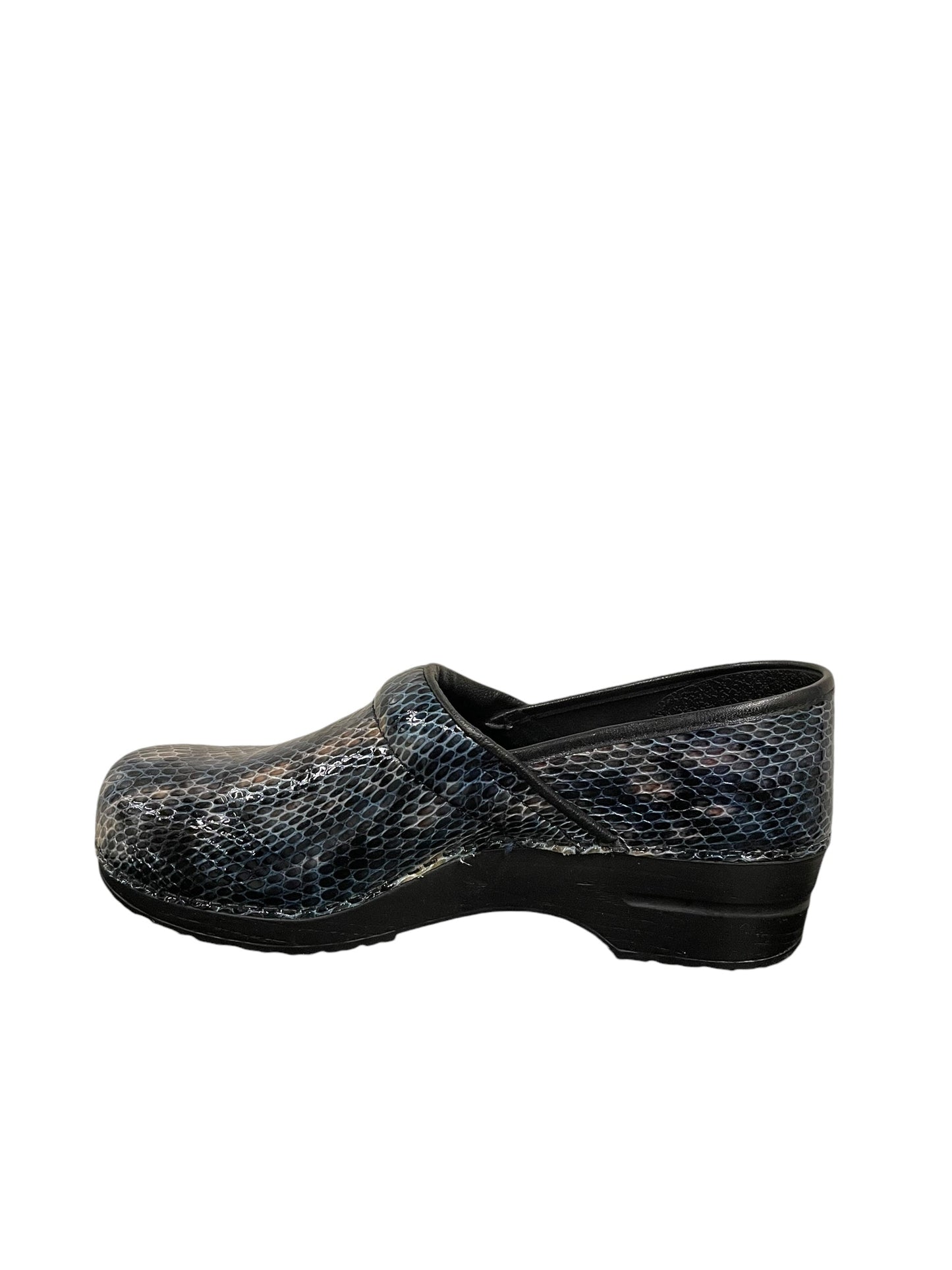 Shoes Heels Block By Dansko In Blue, Size: 11.5