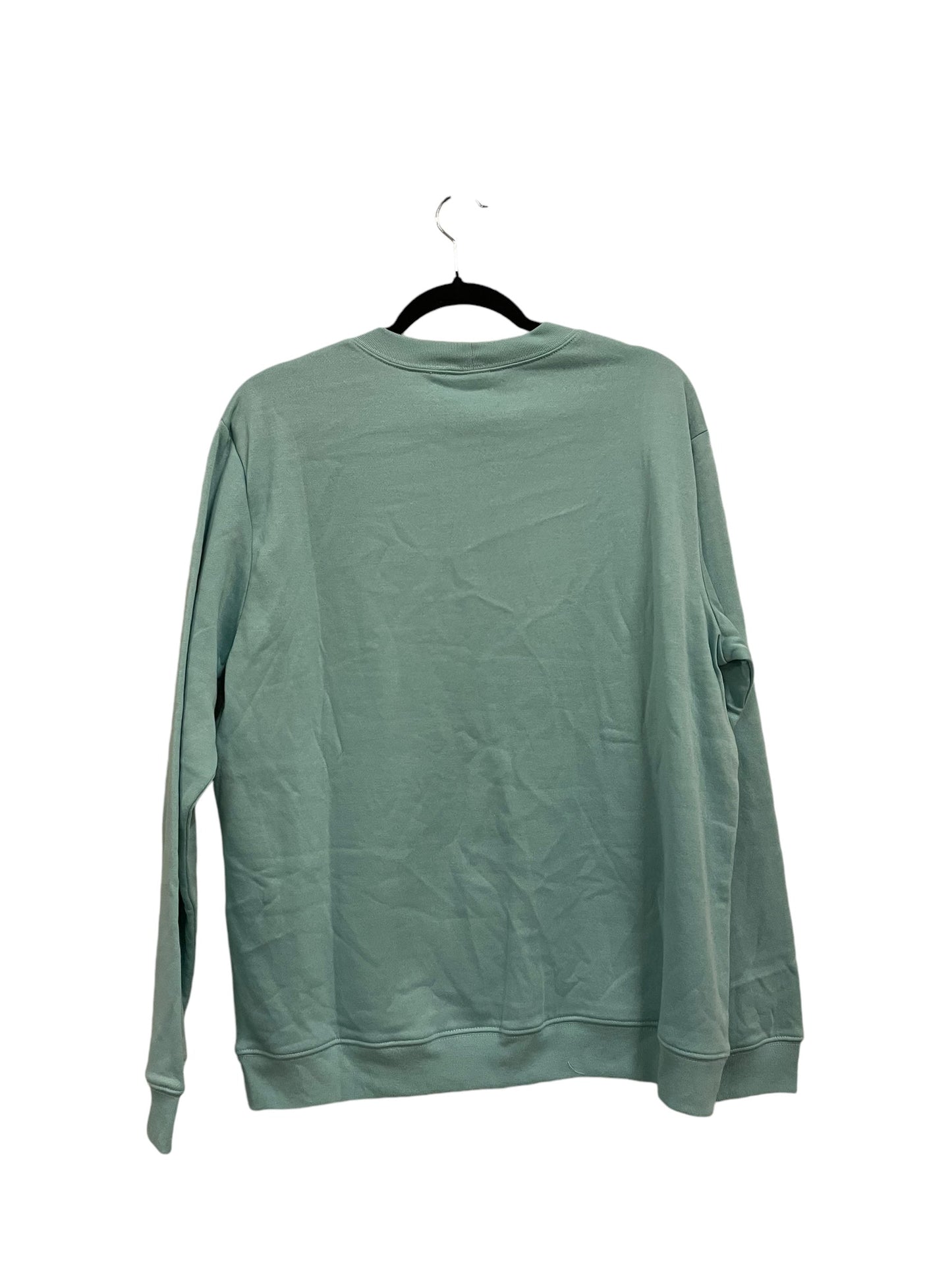 Sweatshirt Crewneck By Blair In Green, Size: L