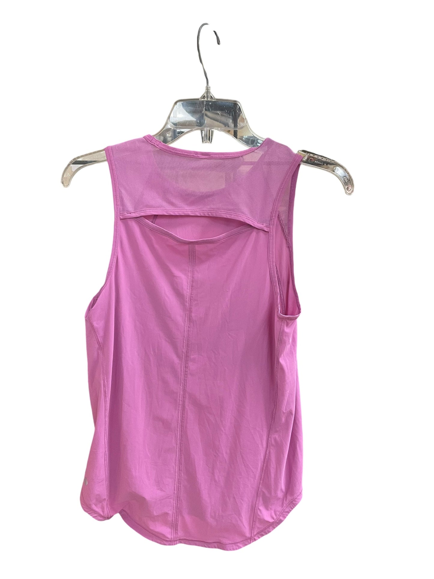 Athletic Tank Top By Lululemon In Pink, Size: S