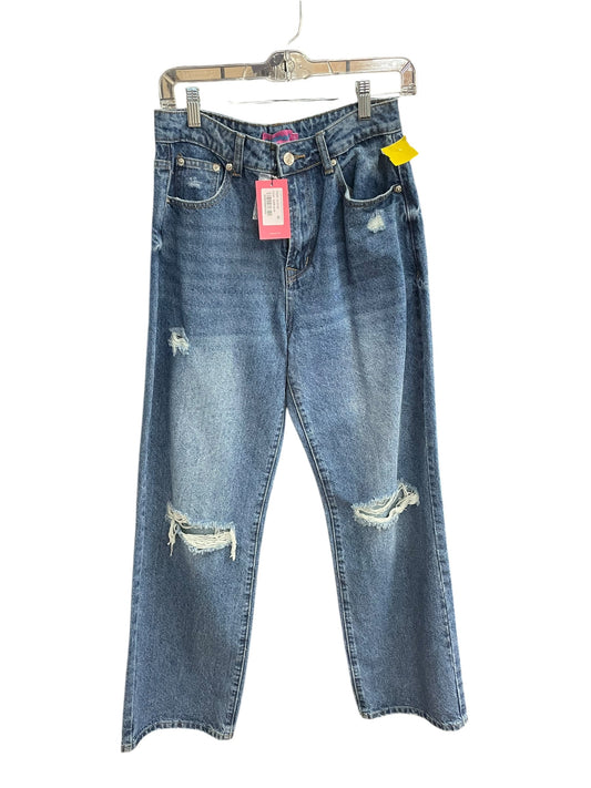 Jeans Boyfriend By Clothes Mentor In Blue Denim, Size: M