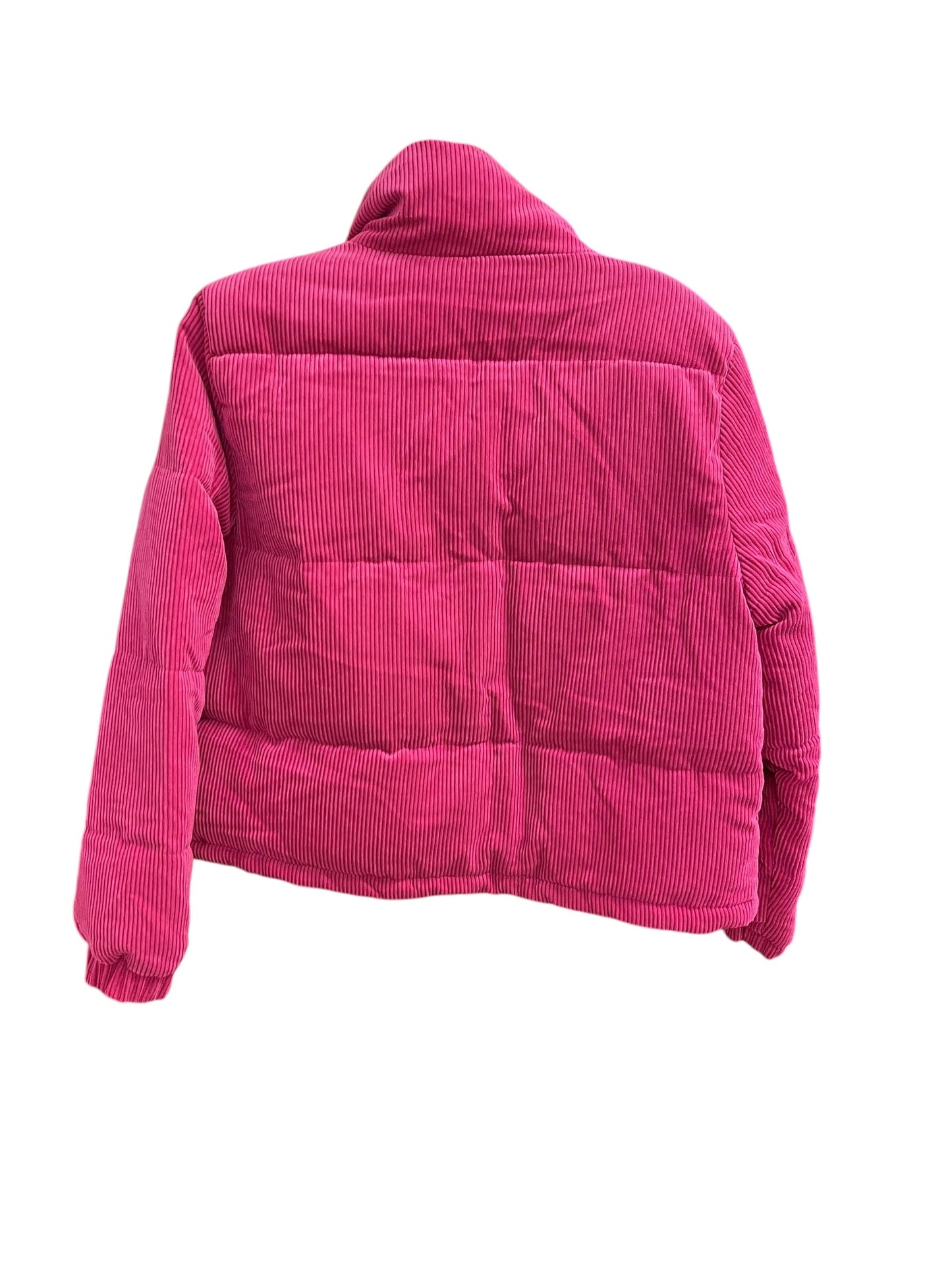 Jacket Puffer & Quilted By Love Tree In Pink, Size: S